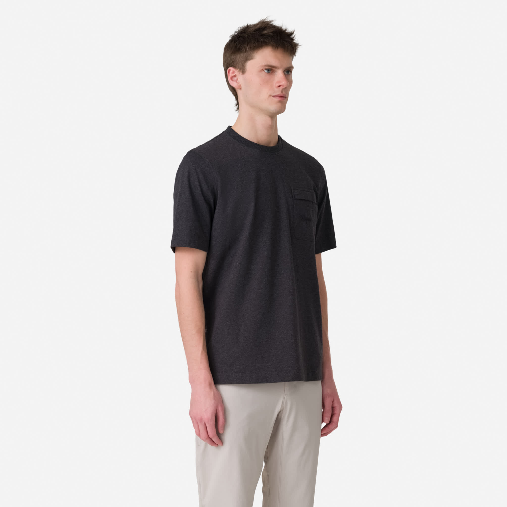 【誠実】 LPK02XX_CHM_Mens-Logo-Pocket-T ウェア
