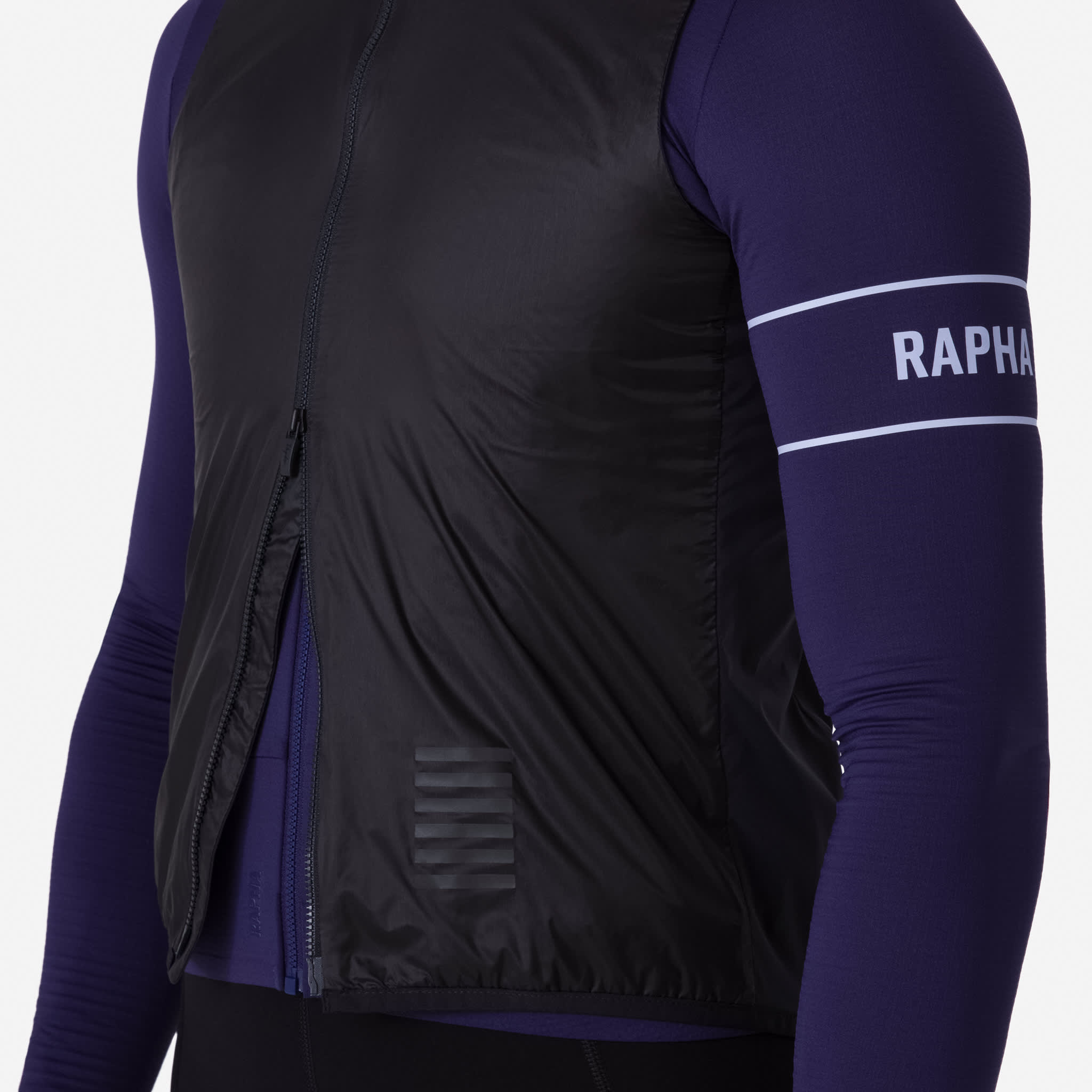 Rapha PRO TEAM INSULATED GILLET Lネイビー Men's Pro Team Insulated Gilet | Rapha