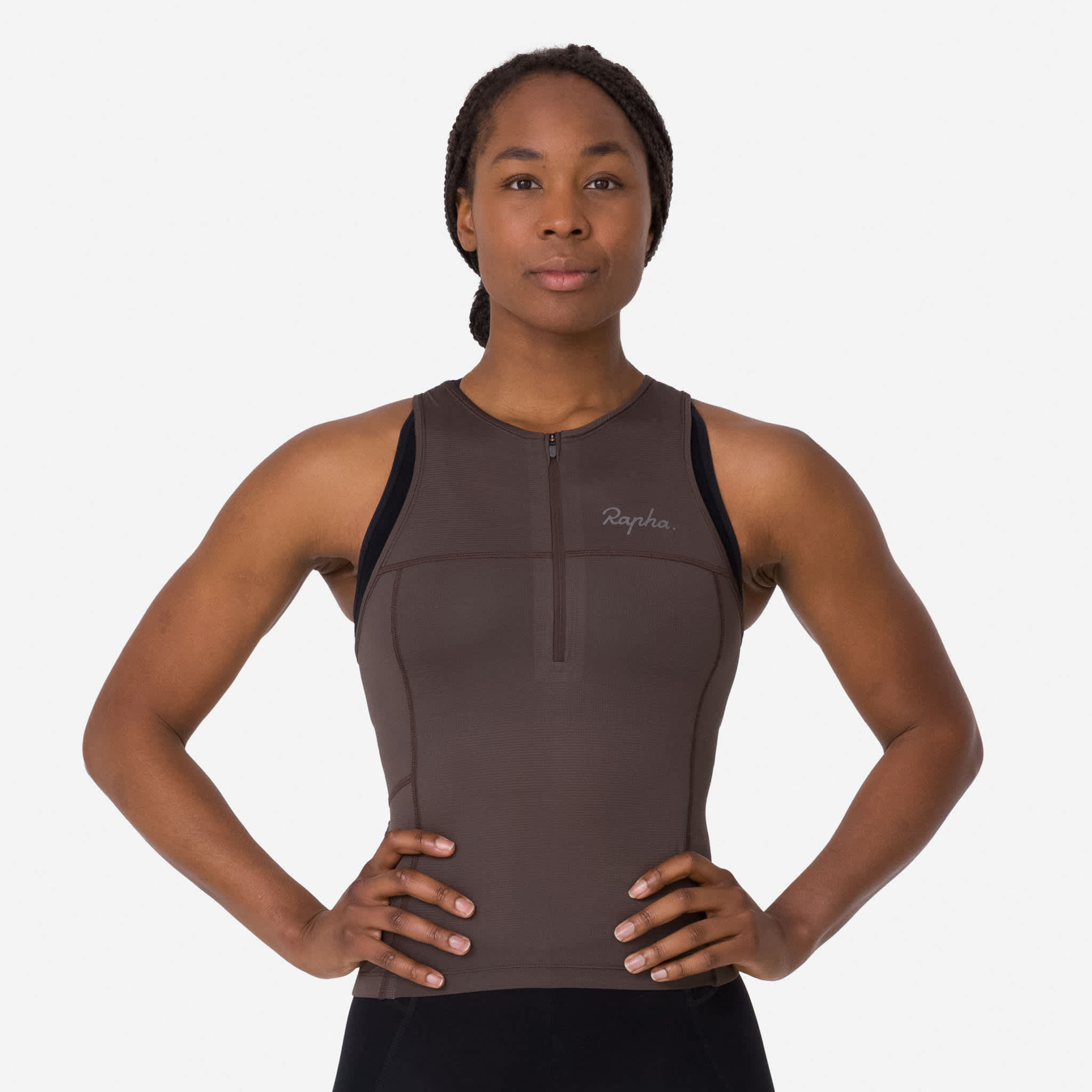 【当店一番人気】 Women's Rapha | Tank Zip Half ウェア