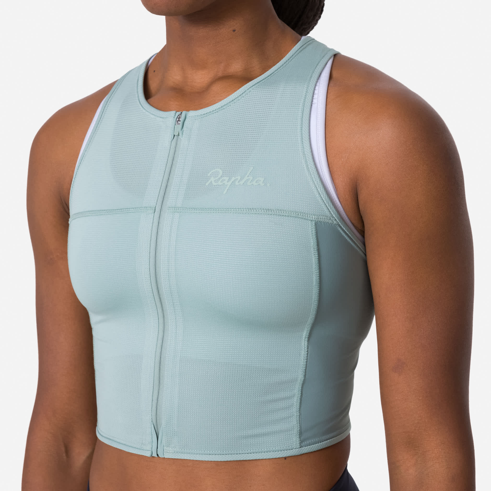 Women's Cropped Zip Tank | Rapha