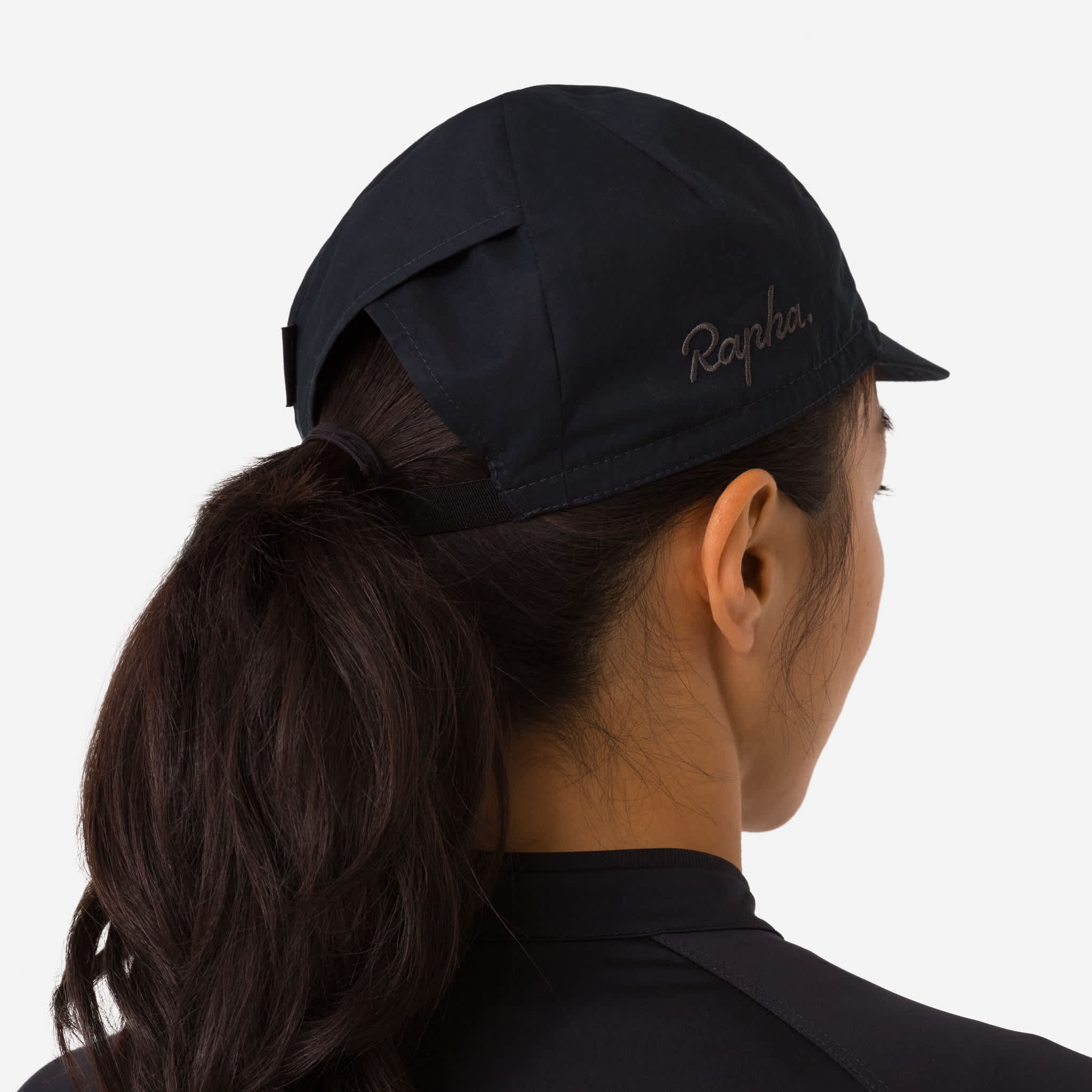 Rapha deep winter hat cap サイクルキャップ 黒 リブ ウェア