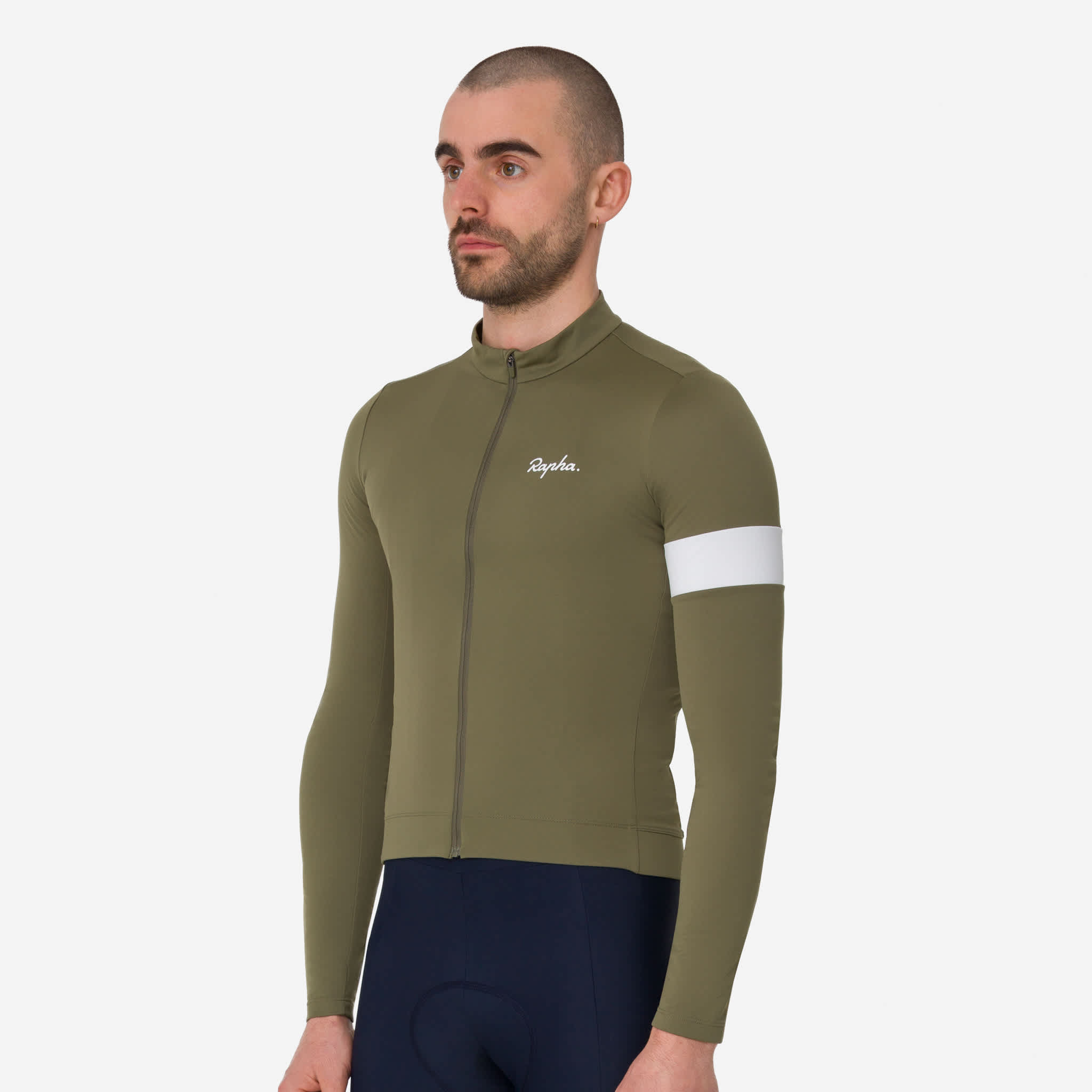 【美品】Rapha メンズコアサーマルロングスリーブジャージ Sサイズ ネイビー