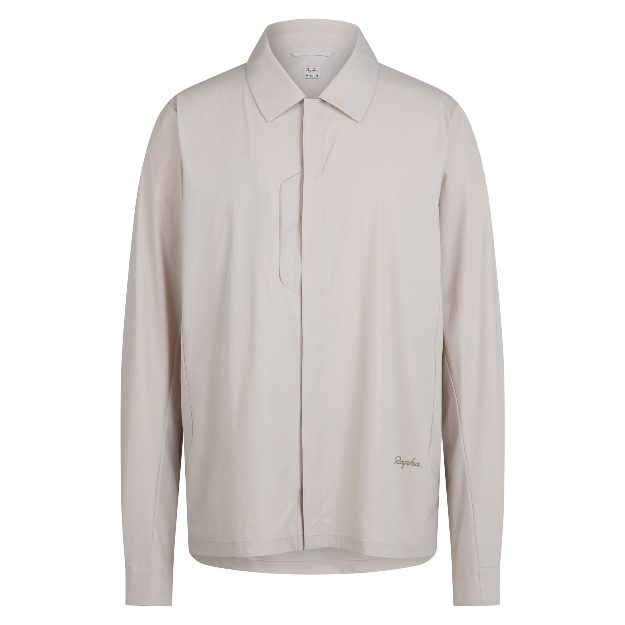 【Rapha(ラファ)】ギンガムチェックシャツ　M・灰色 チェック柄シャツ コットンギンガムチェック長袖シャツ チェック
