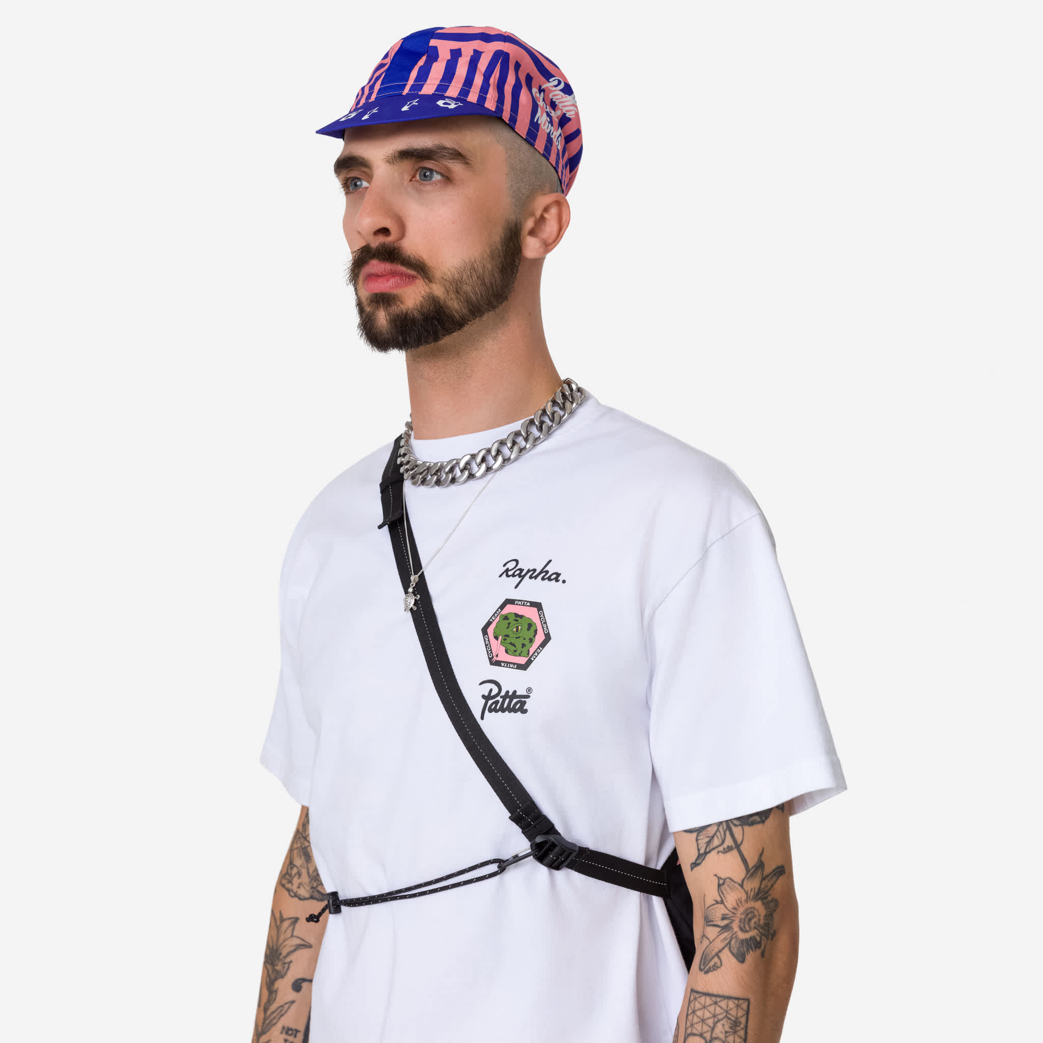 Patta x Rapha Tech Musette (Black/Pink) – Patta UK