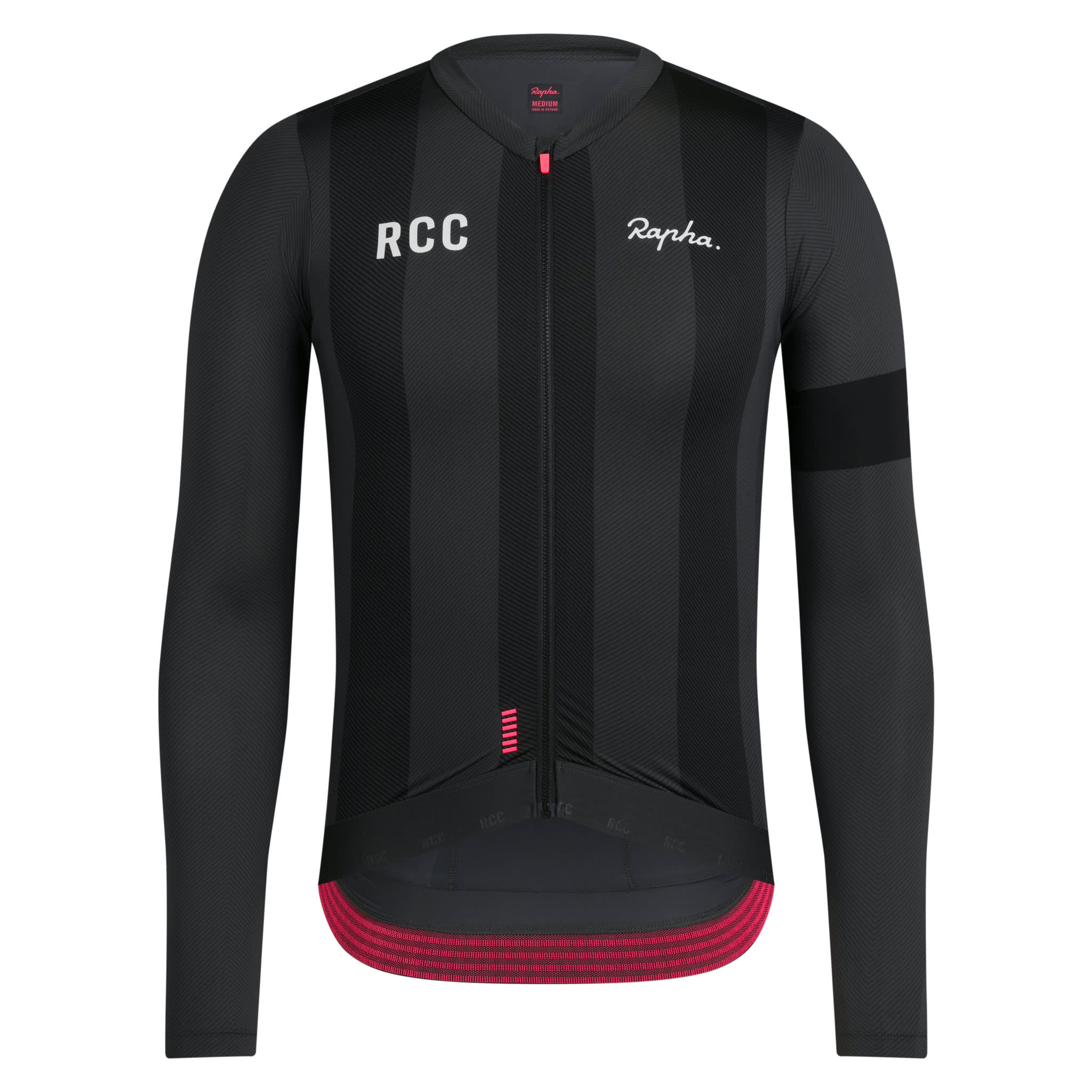 ウェア Rapha RCC long sleeve jersey Medium CYR01XX_BLK_Mens-RCC-Pro-Team-