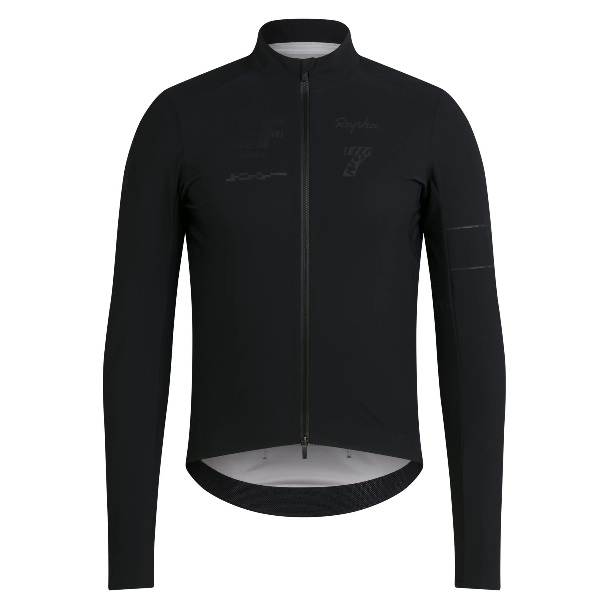 EF Men's Pro Team LS Shadow Jersey - Blackout
