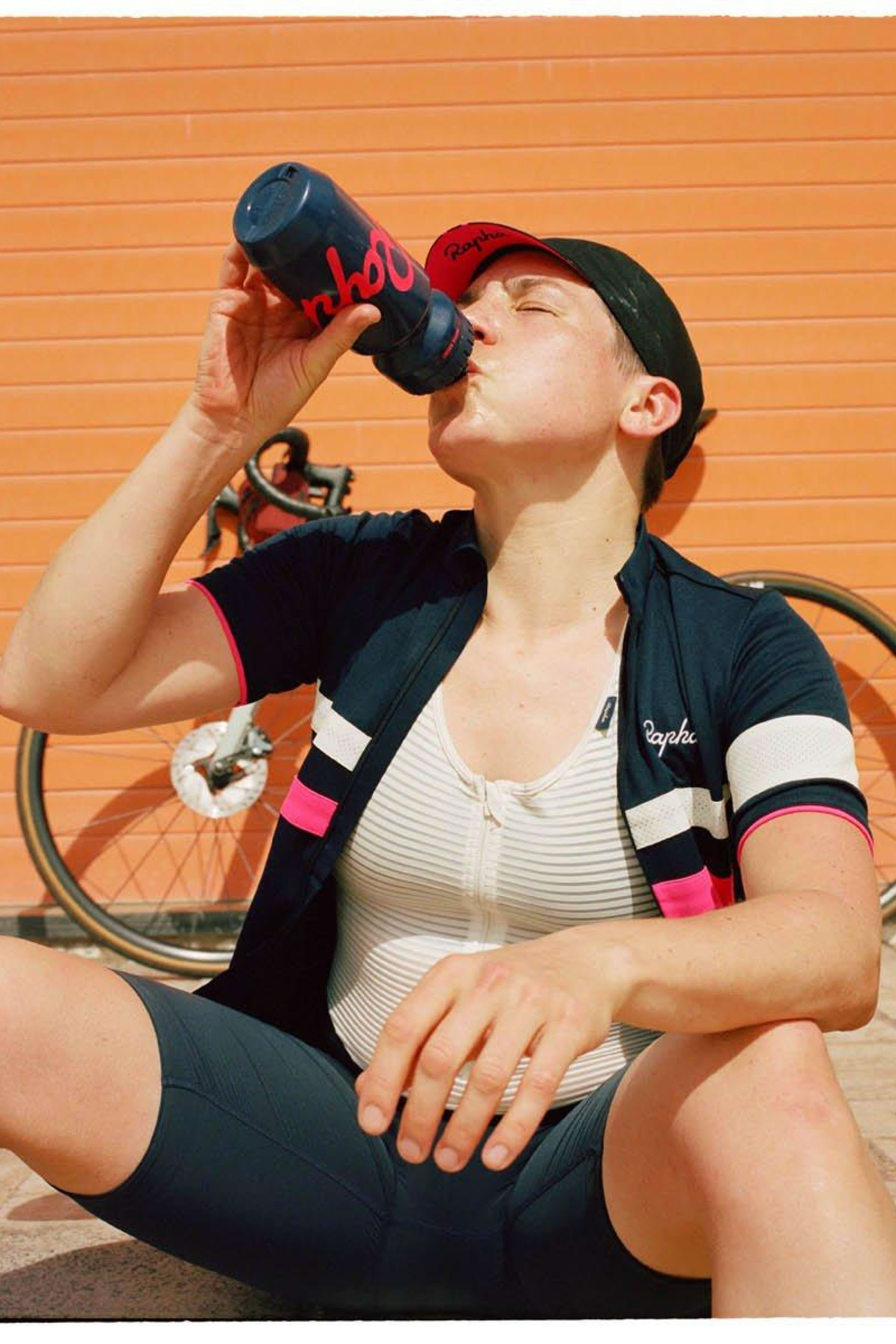 Cycling on road