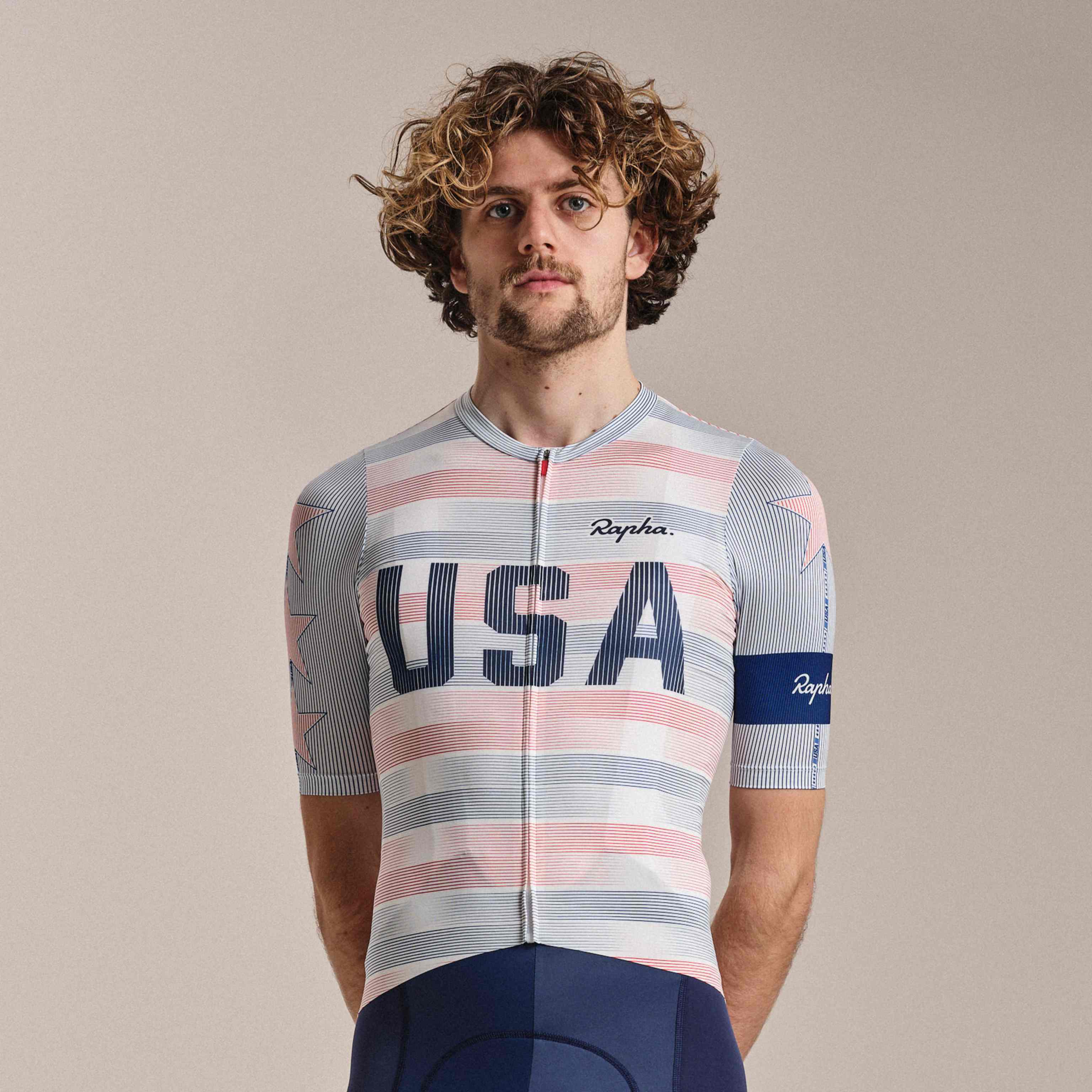 Rapha プロチーム ROULEUR ジャージ XS USA Men's Pro Team Rouleur Jersey | Rapha