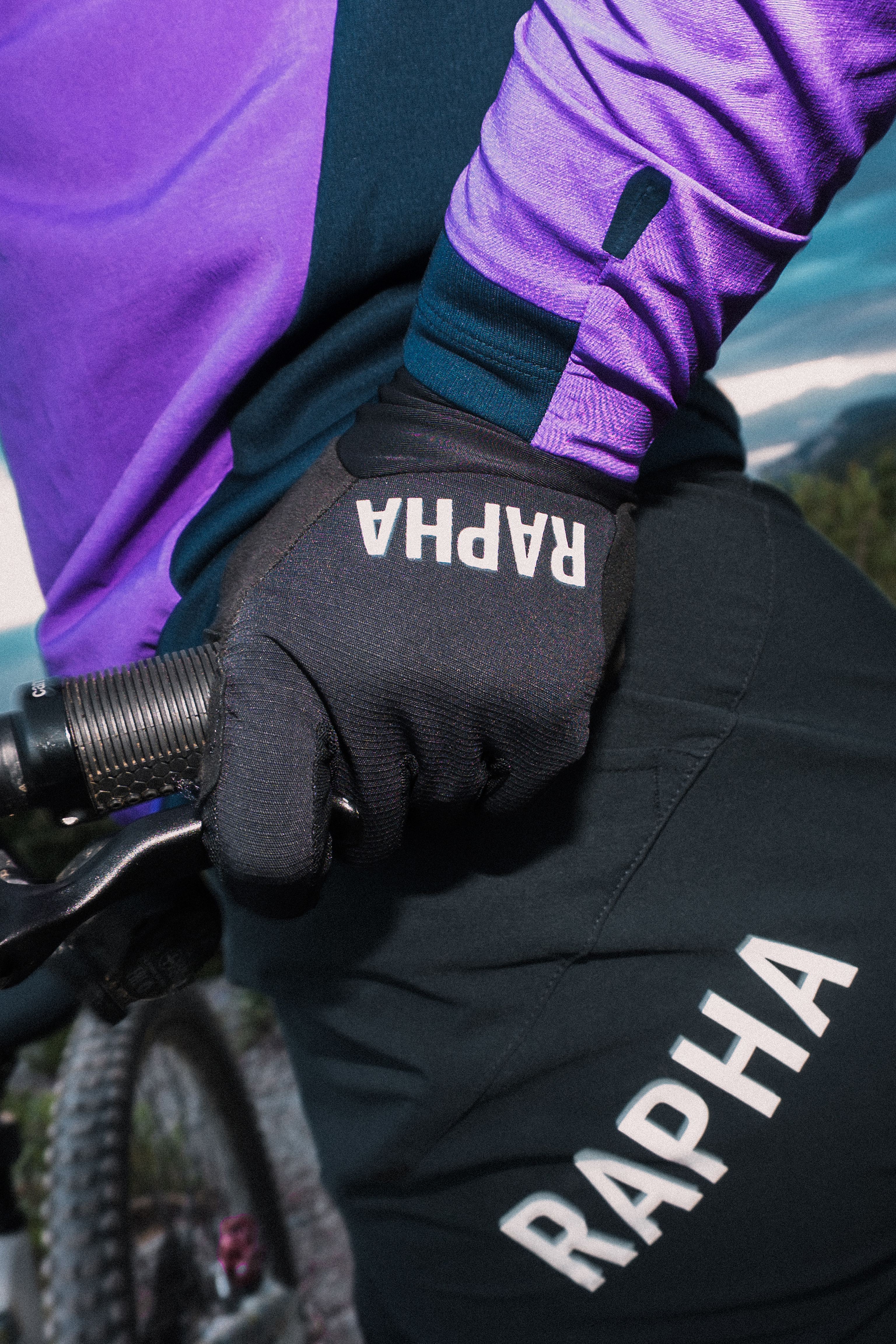 Rapha サイクルジャージ L 黒