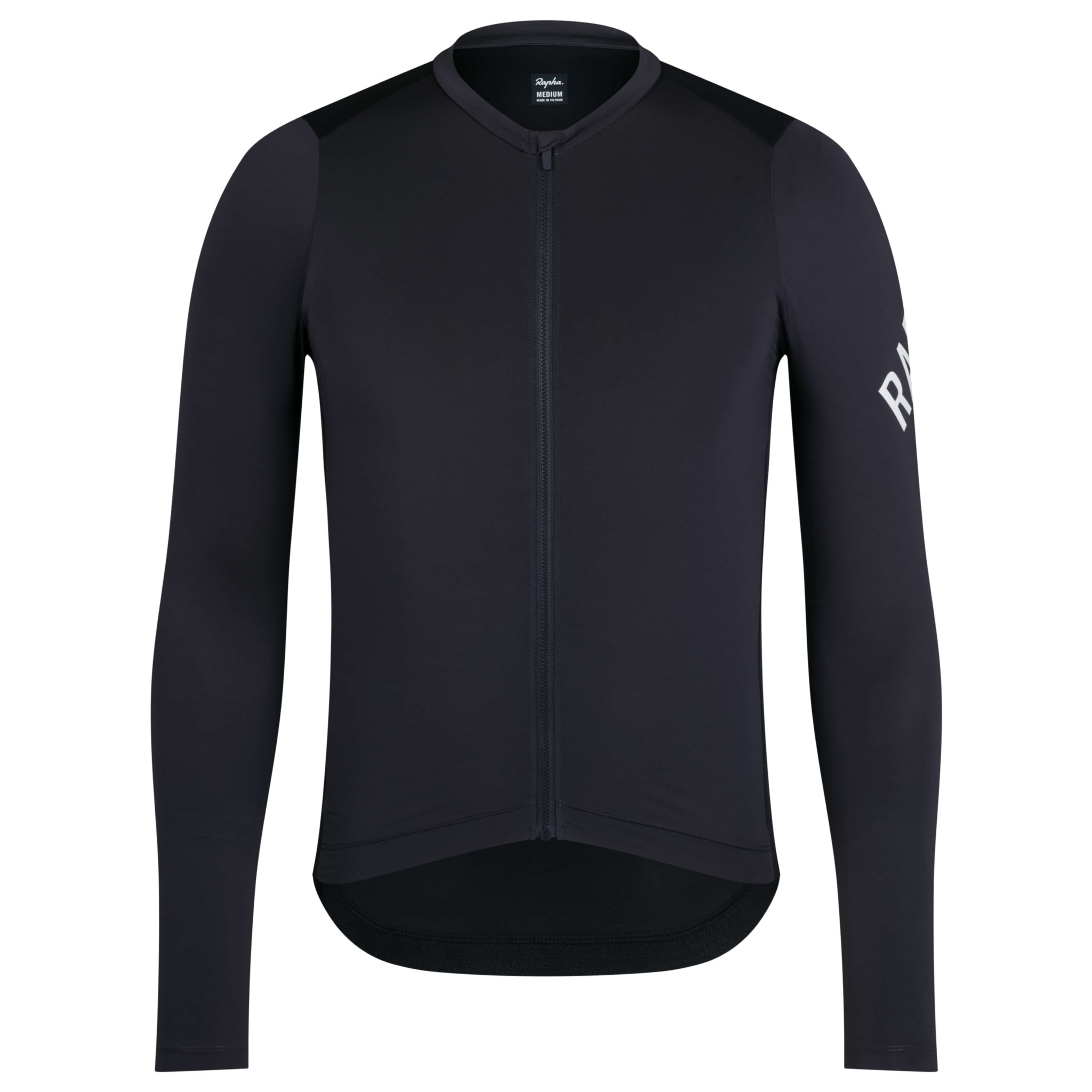 ウェア Rapha Pro Team Thermal LS Jersey S Black BEY01LS_CLA_Mens-Pro-Team-Long