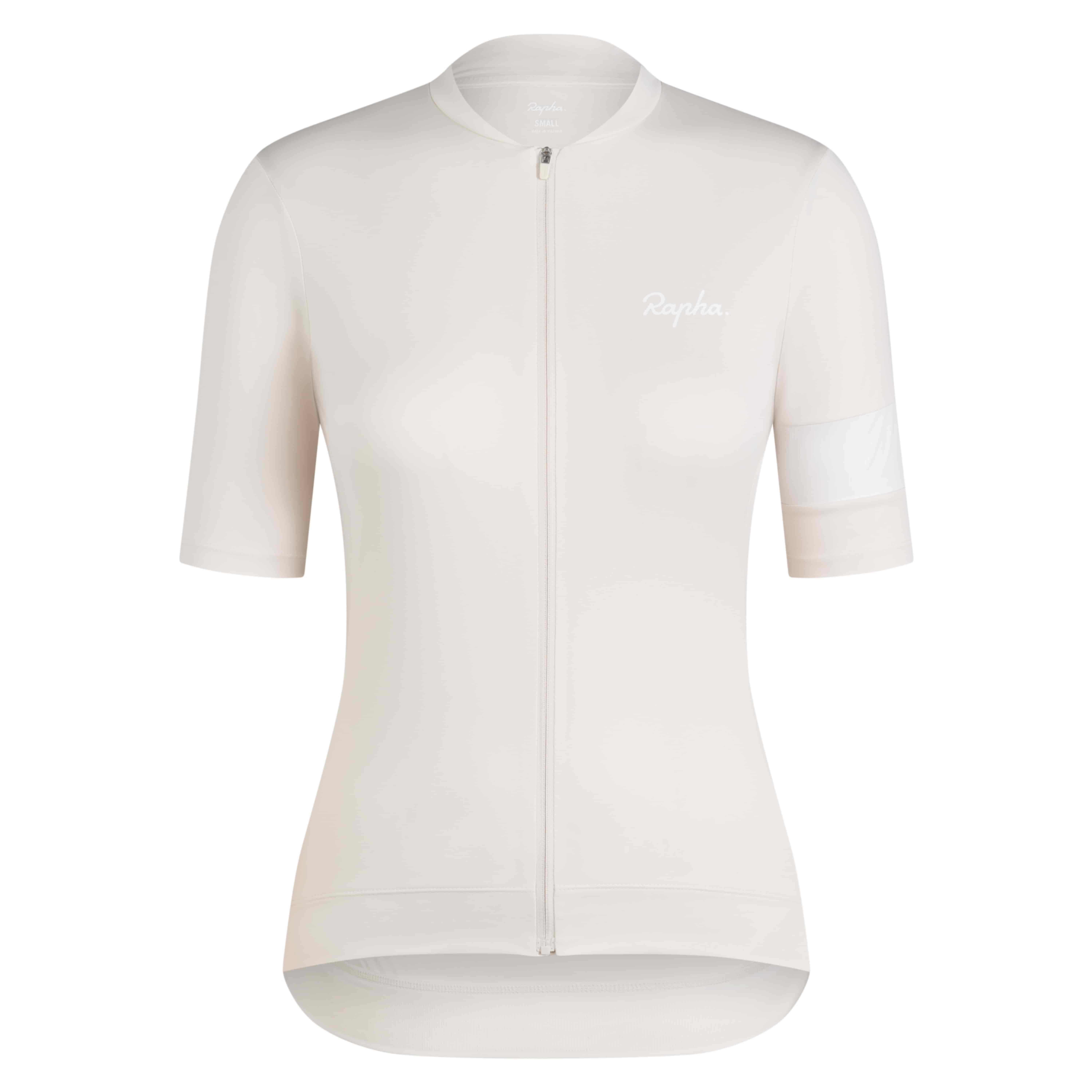 Rapha サイクルジャージ 半袖 ホワイト　ウィメンズ WOR05XX_BCW_Womens-Core-