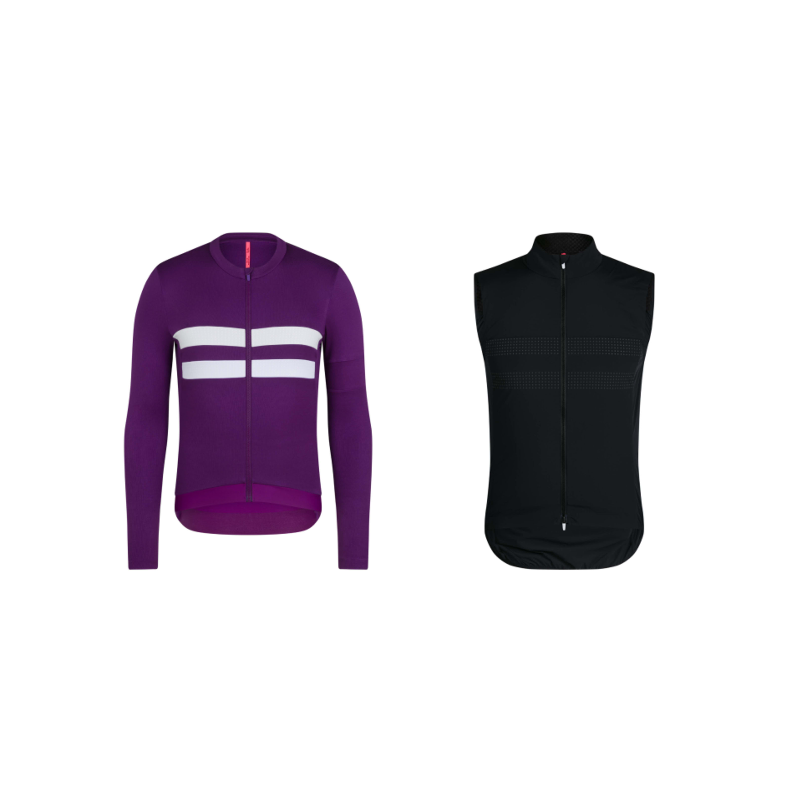 Men's Brevet Merino Jersey + Insulated Gilet