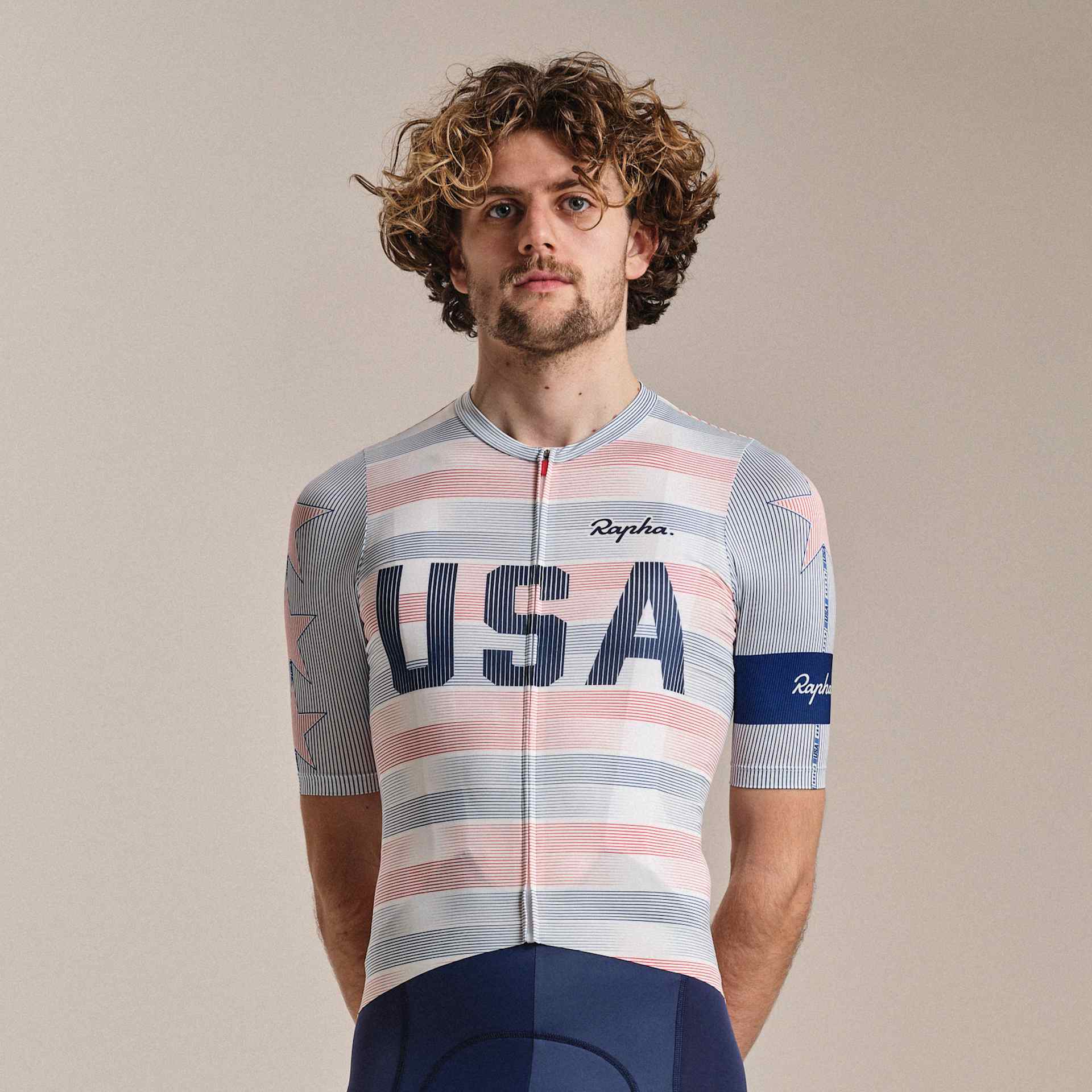 Team Pro Men's Rapha XS ジャージ ROULEUR プロチーム Rapha Long Bici – Jersey Lightweight Sleeve ウェア