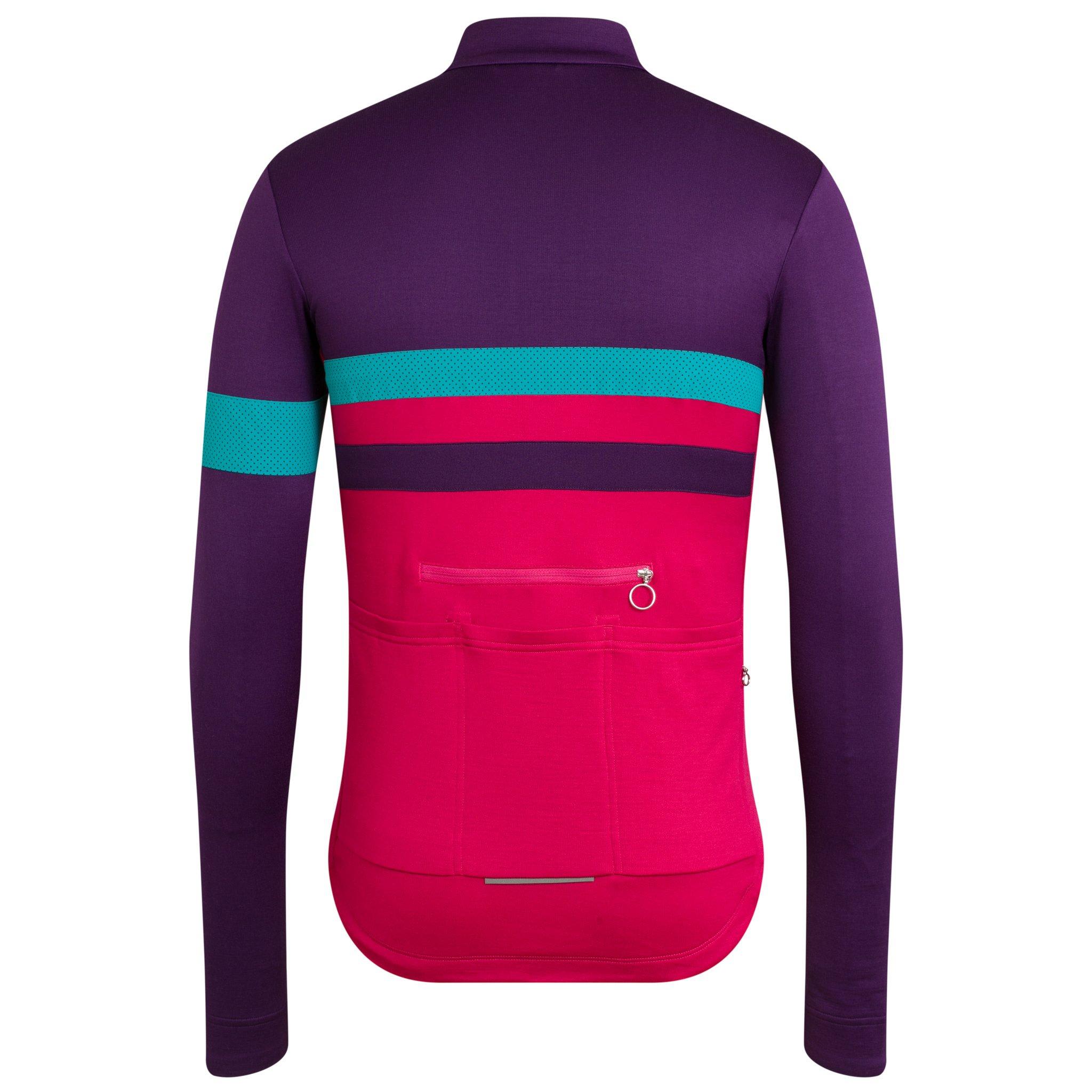 週末特価】美品 Rapha メンズ ブルベジャージ ネイビー/ピンク