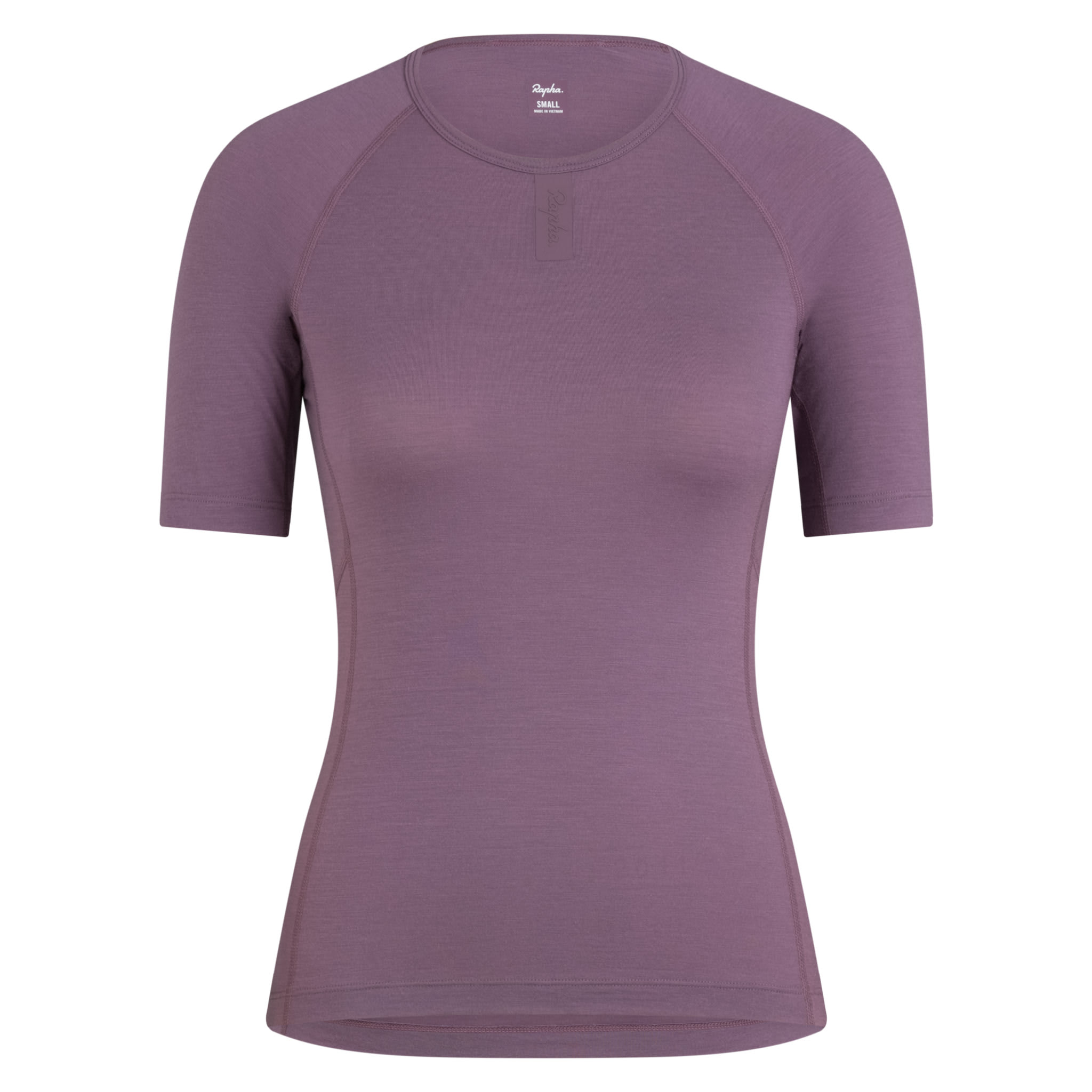 Rapha - Women's Merino Cycling Base Layer - Short Sleeve - Purple - XX-Small | Bundle & save up to 20%, FREE delivery over £125 & member benefits..