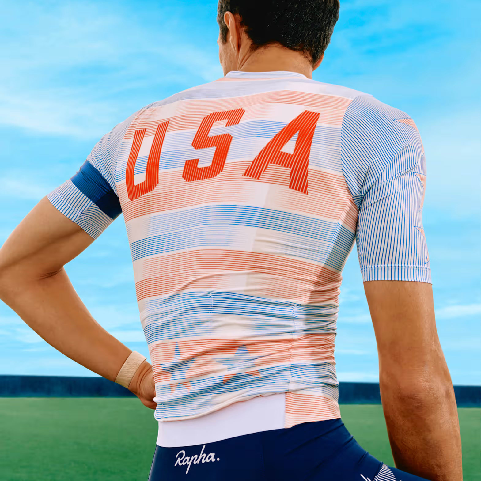 Rapha LS Midweight Jersey アメリカ国旗デザイン Rapha LS Midweight Jersey アメリカ国旗デザイン Rapha LS Midweight