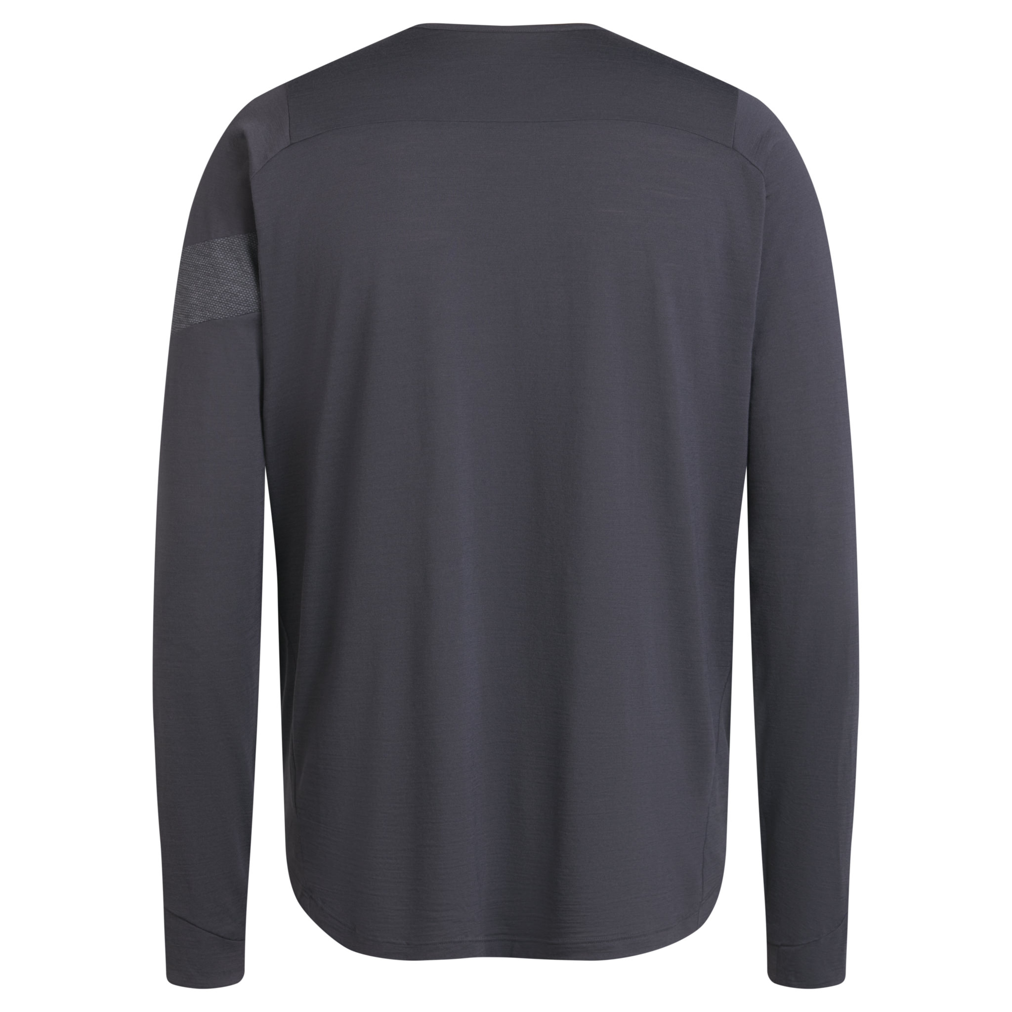 Rapha Trail Merino Long-Sleeve T-Shirt - Men's Dark Grey/Black, S