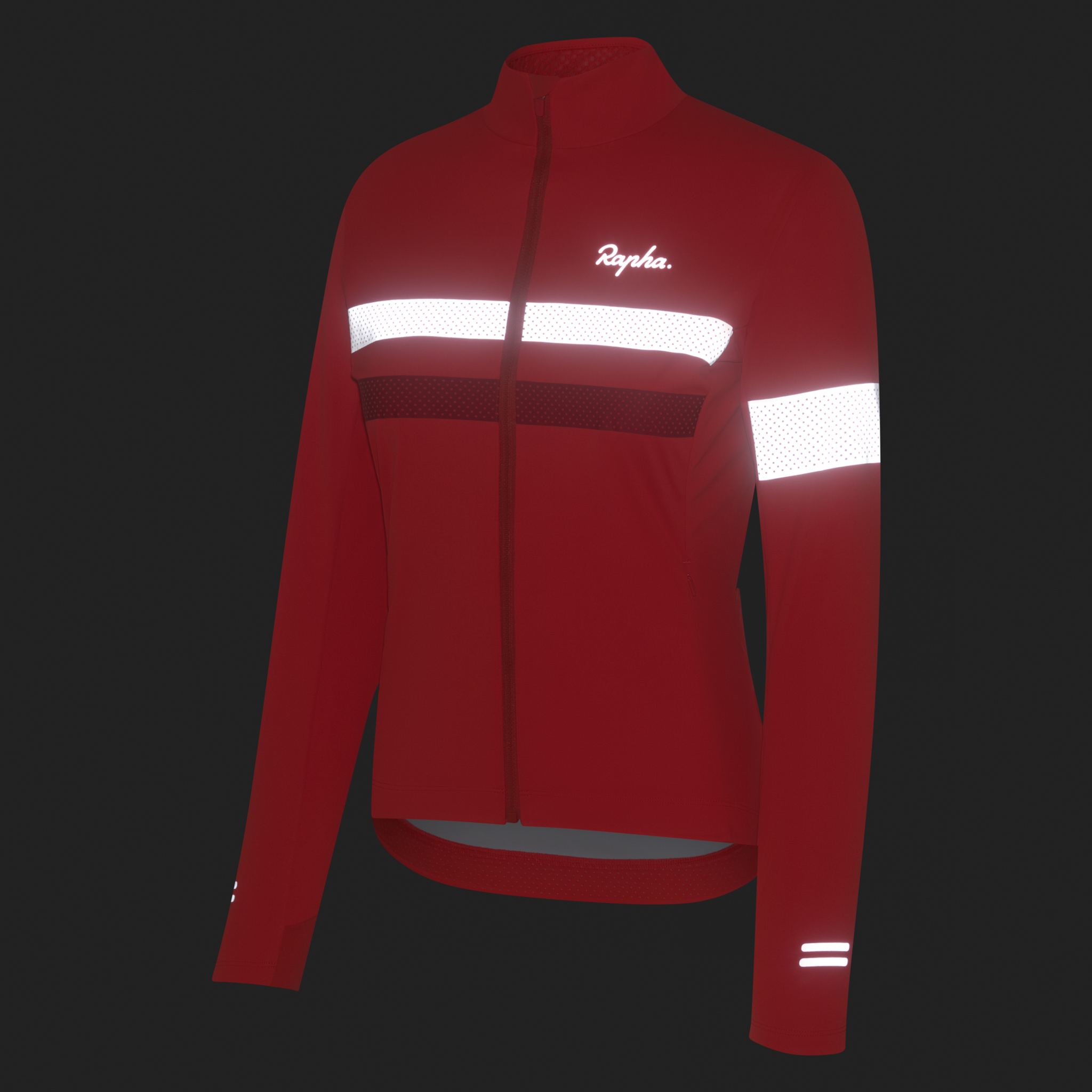 ウェア Rapha BREVET LONG SLEEVE WINDSTOPPER 2XL Men's Brevet Long Sleeve Windstopper Jersey | Rapha