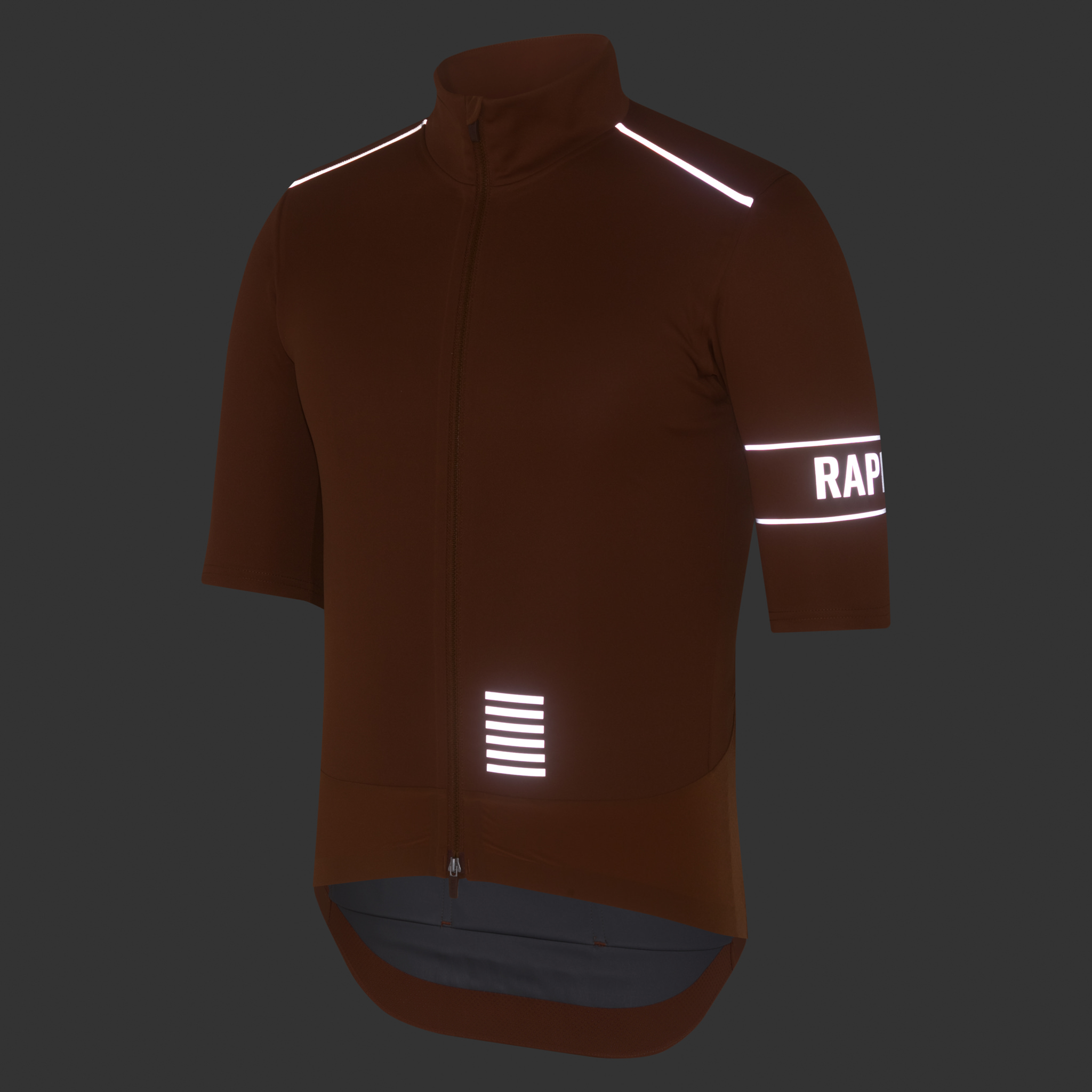 Rapha プロチーム 半袖ジャージ ワイン/ブライトオレンジ XS AHZ01SS_ROW_Mens-Pro-Team-