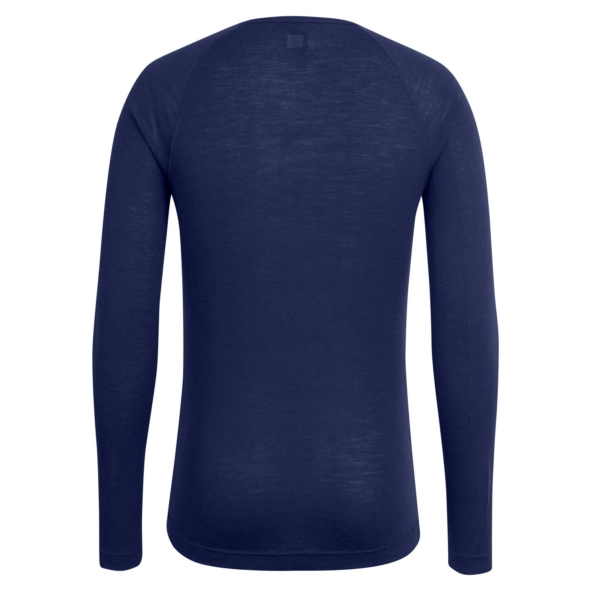 Rosella Merino Thermal Long Sleeve Vest - Milan Blue