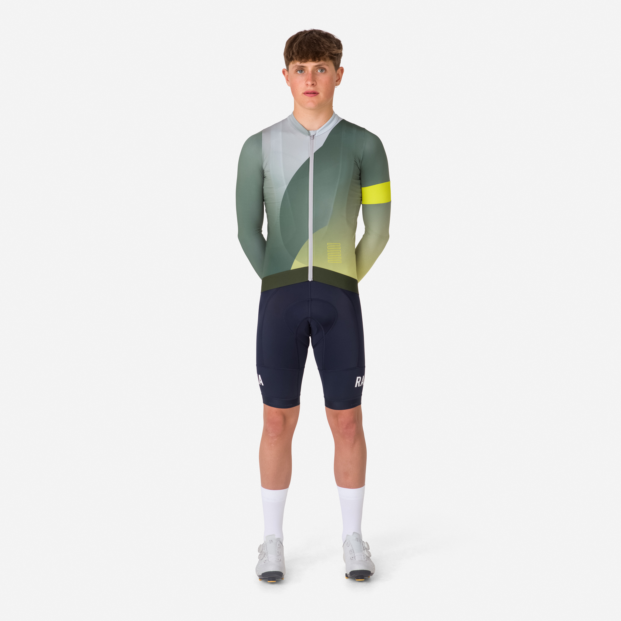 メンズ プロチーム ロングスリーブ トレーニング ジャージ | Rapha Site