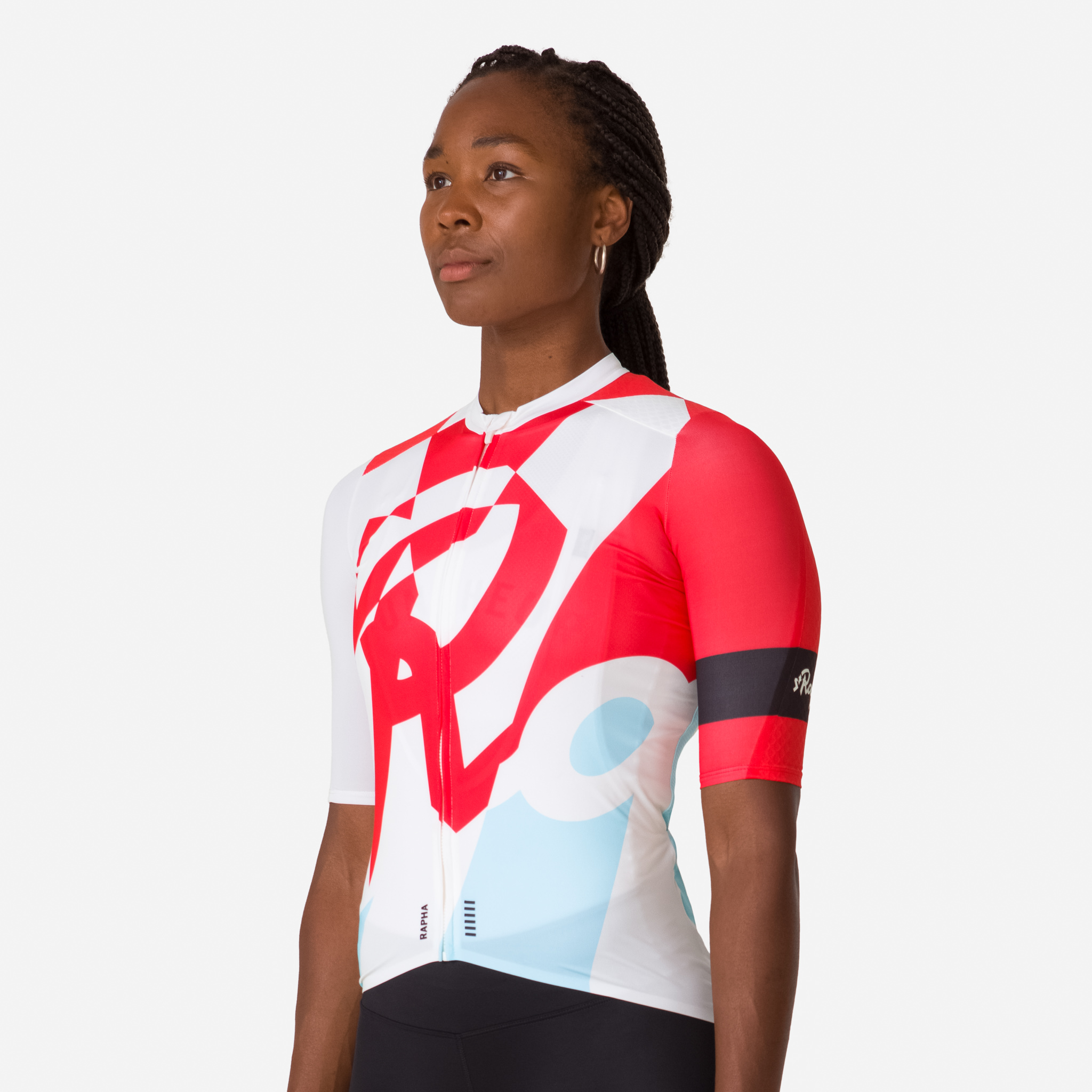 rapha ラファ　プロチームエアロジャージ　S Rapha エアロブロックコレクション 空気の流れを可視化した前衛