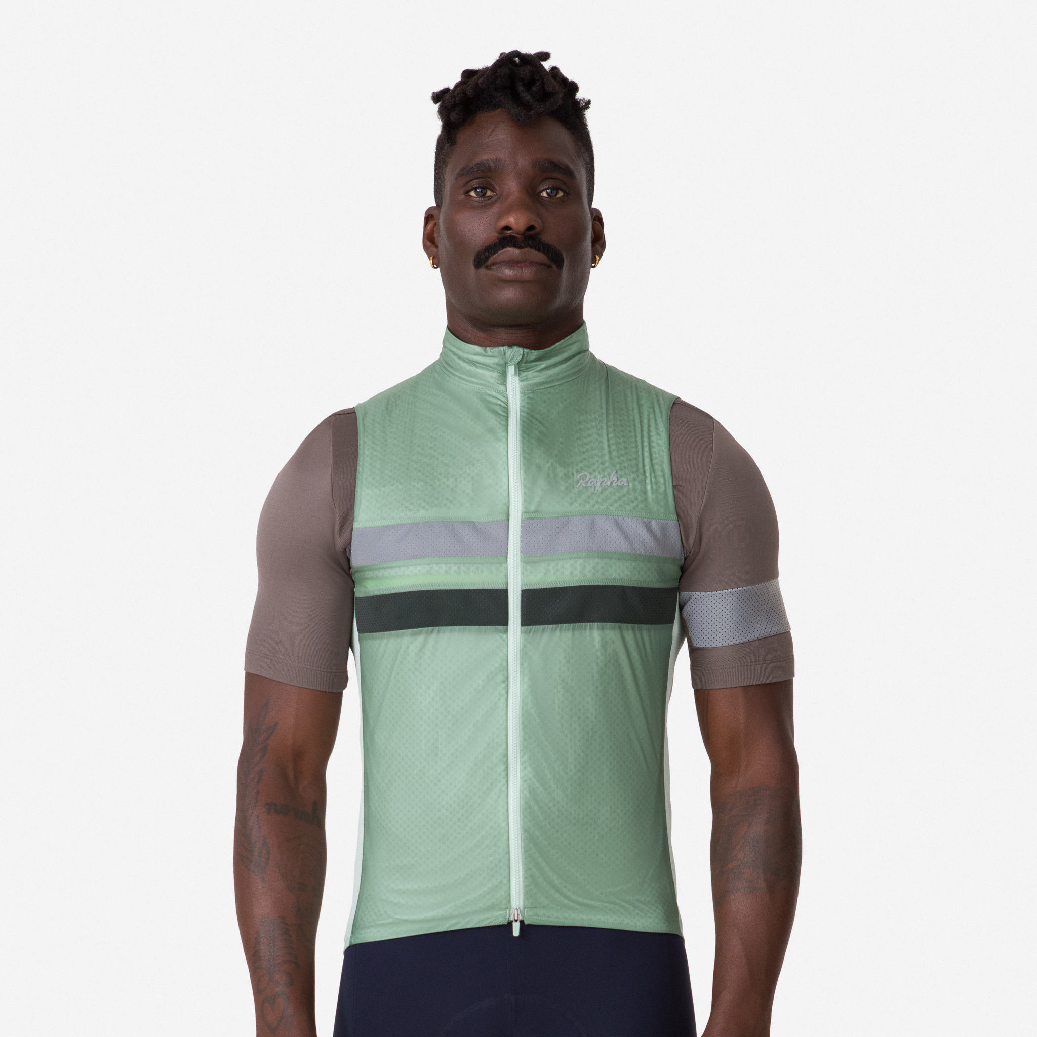 Rapha ラファ メンズ ブルベ ジレ カラー ブラウン サイズ M-