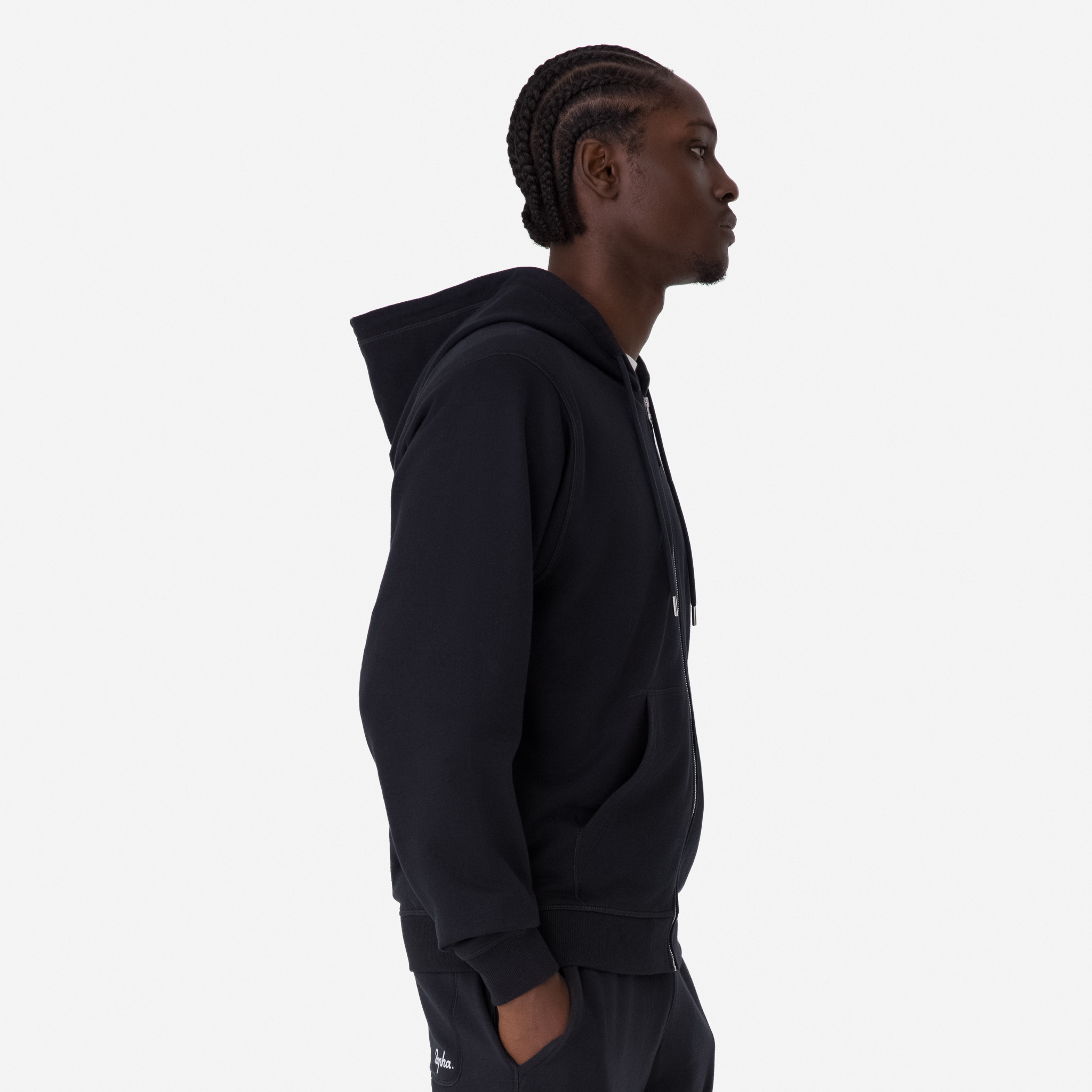 メンズ コットン ジップ フーディー | Rapha