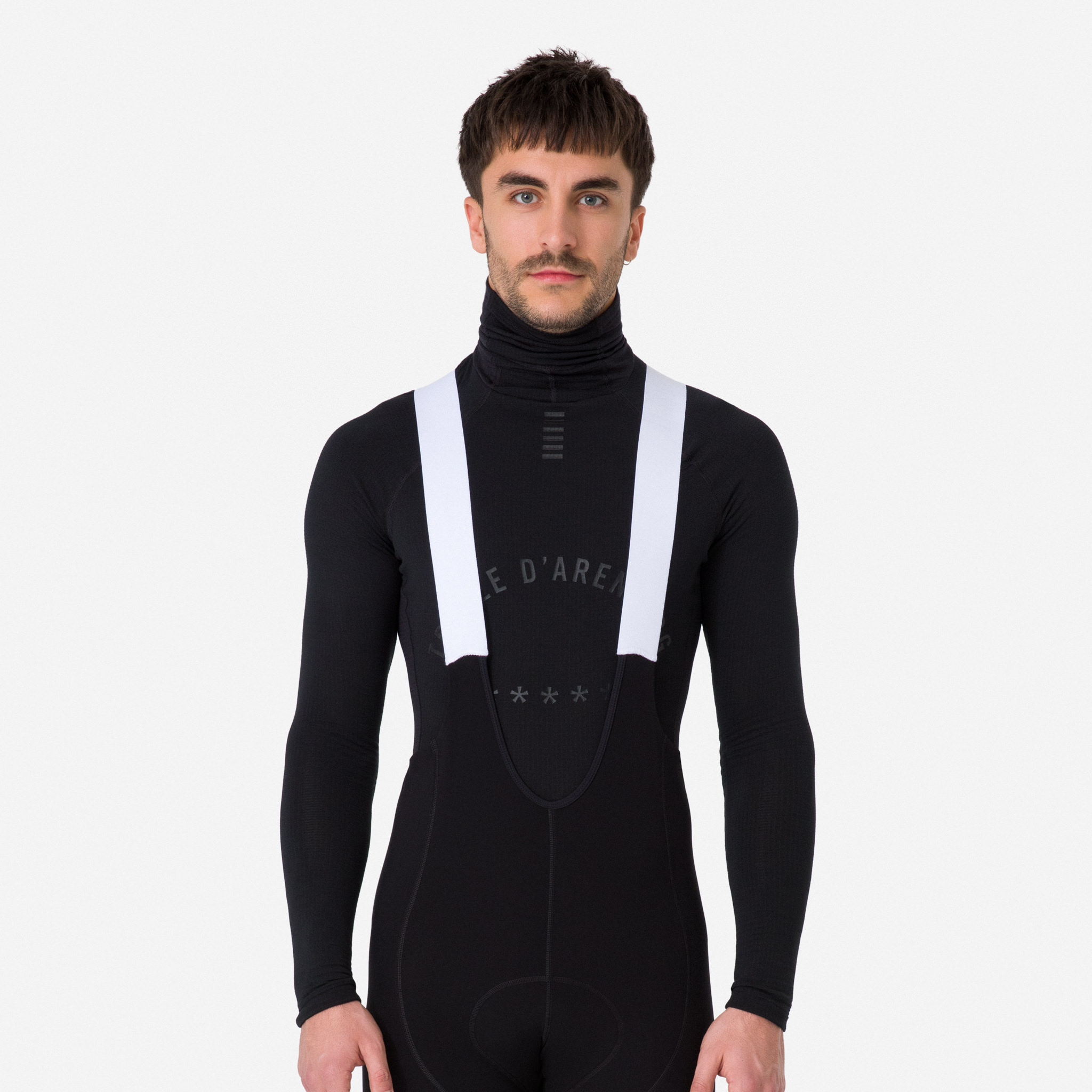 Winter Cycling Base Layer (with Collar) - for Pro Cycling
