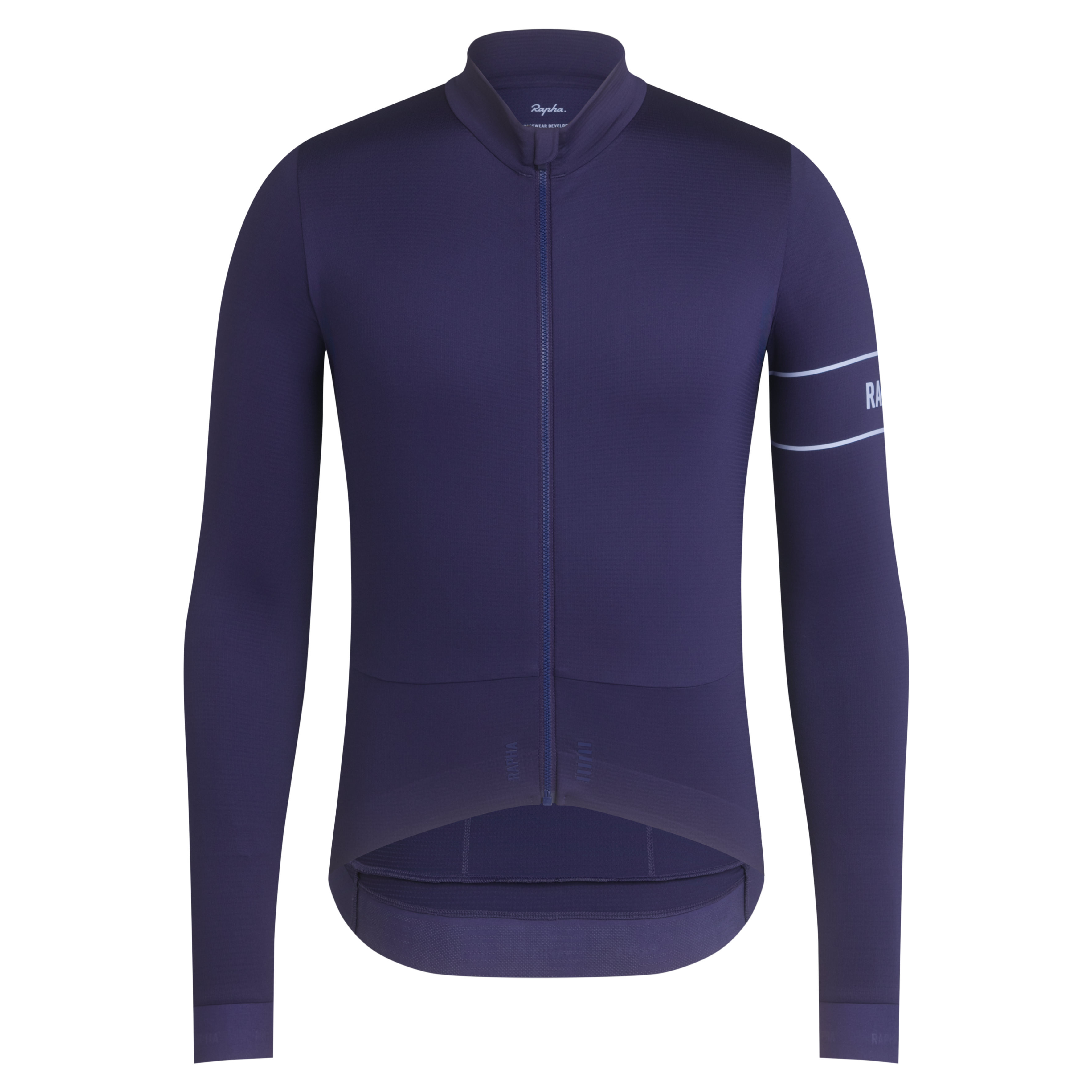 得価日本製FN485 ラファ Rapha プロチームロングスリーブミッドウェイトジャージ PRO TEAM LONG SLEEVE MIDWEIGHT JERSEY 紺 M Mサイズ