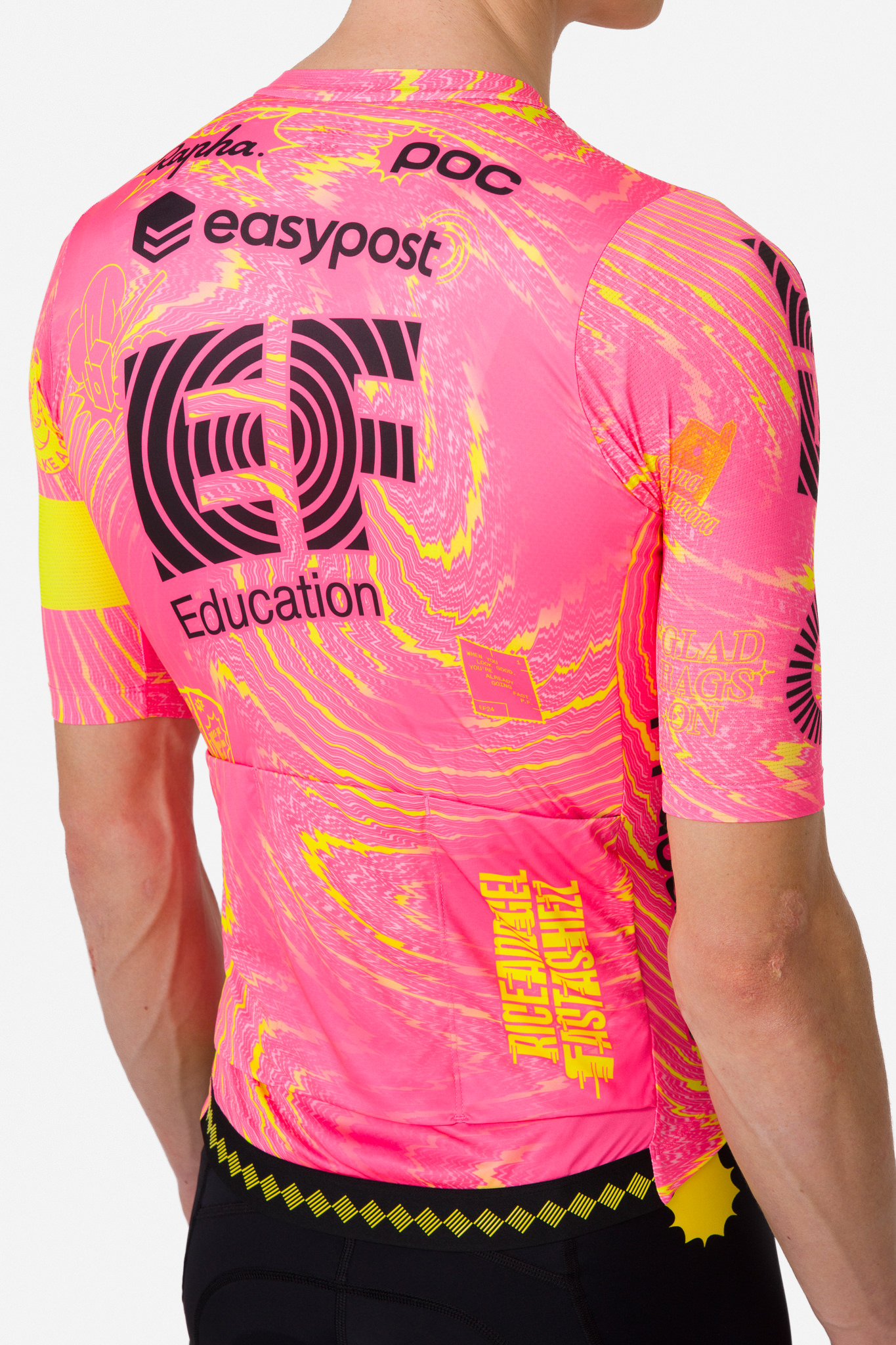 支給品　ポロシャツ　EF Education-EasyPost　Rapha EF Education - EasyPost Men's Pro Team Training Jersey | Rapha