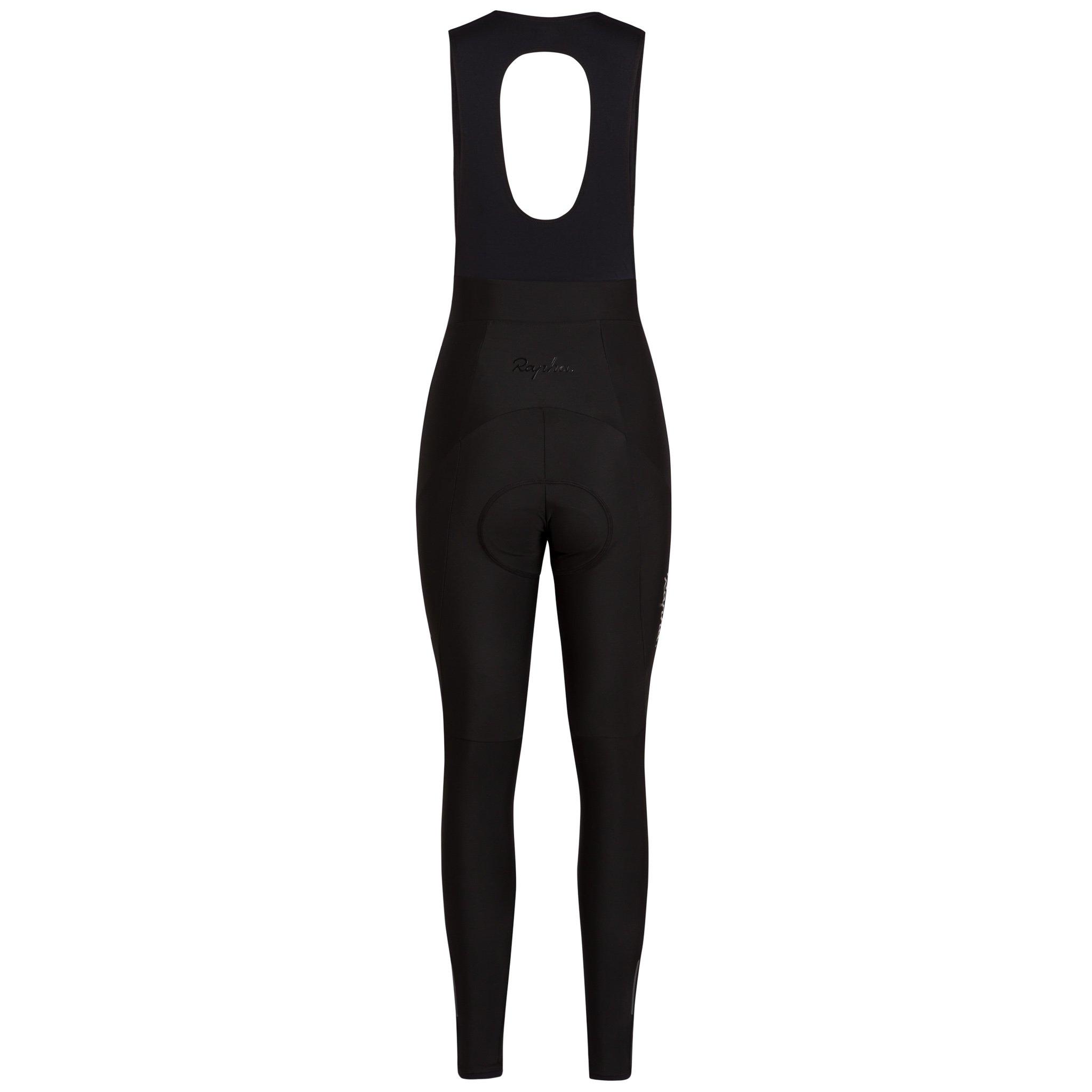 RedWhite Apparel Women's Long Distance Winter Cycling Bib Tights with Pad