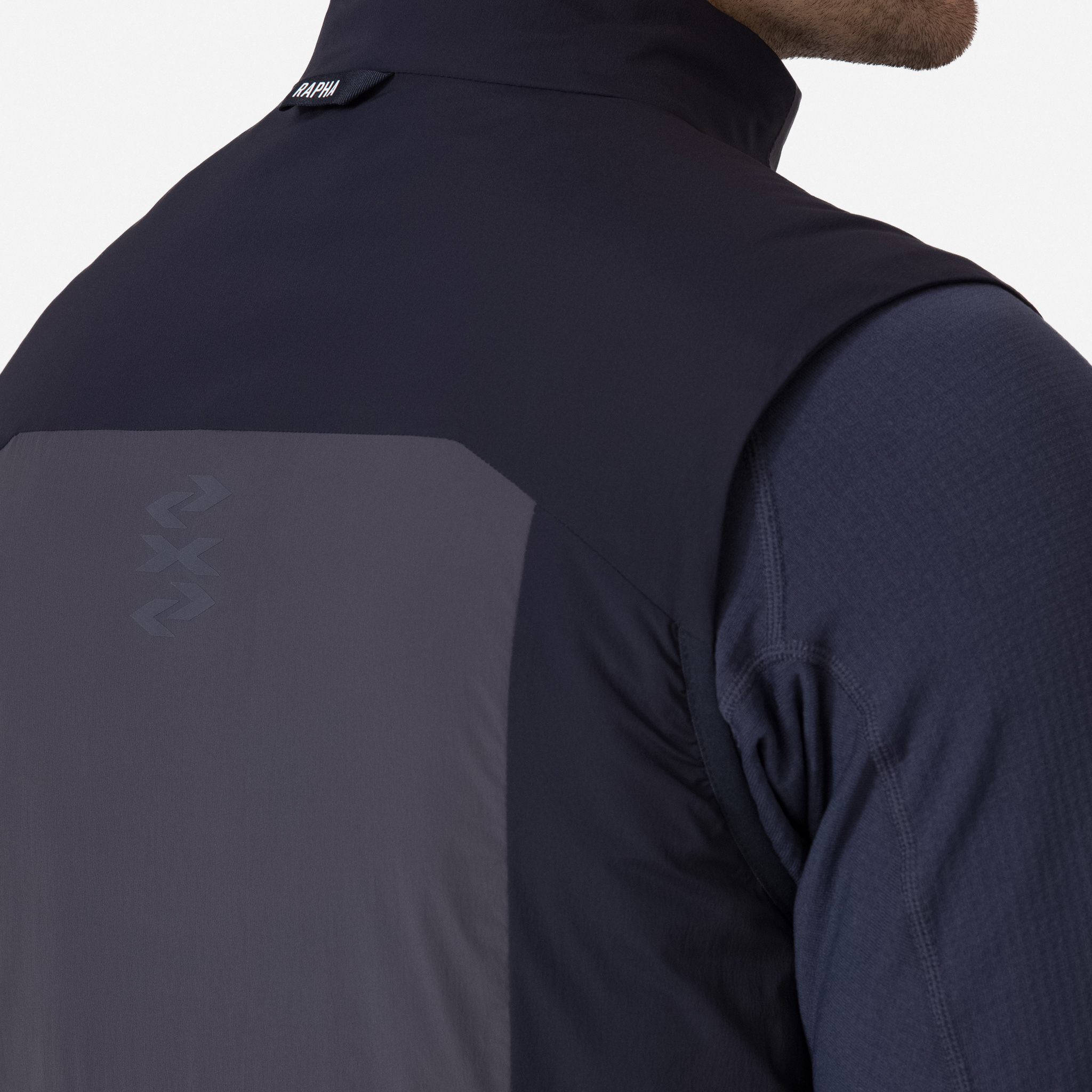 Rapha ブレべインサレーテッドジレ Mサイズ ネイビー Rapha ブレべ