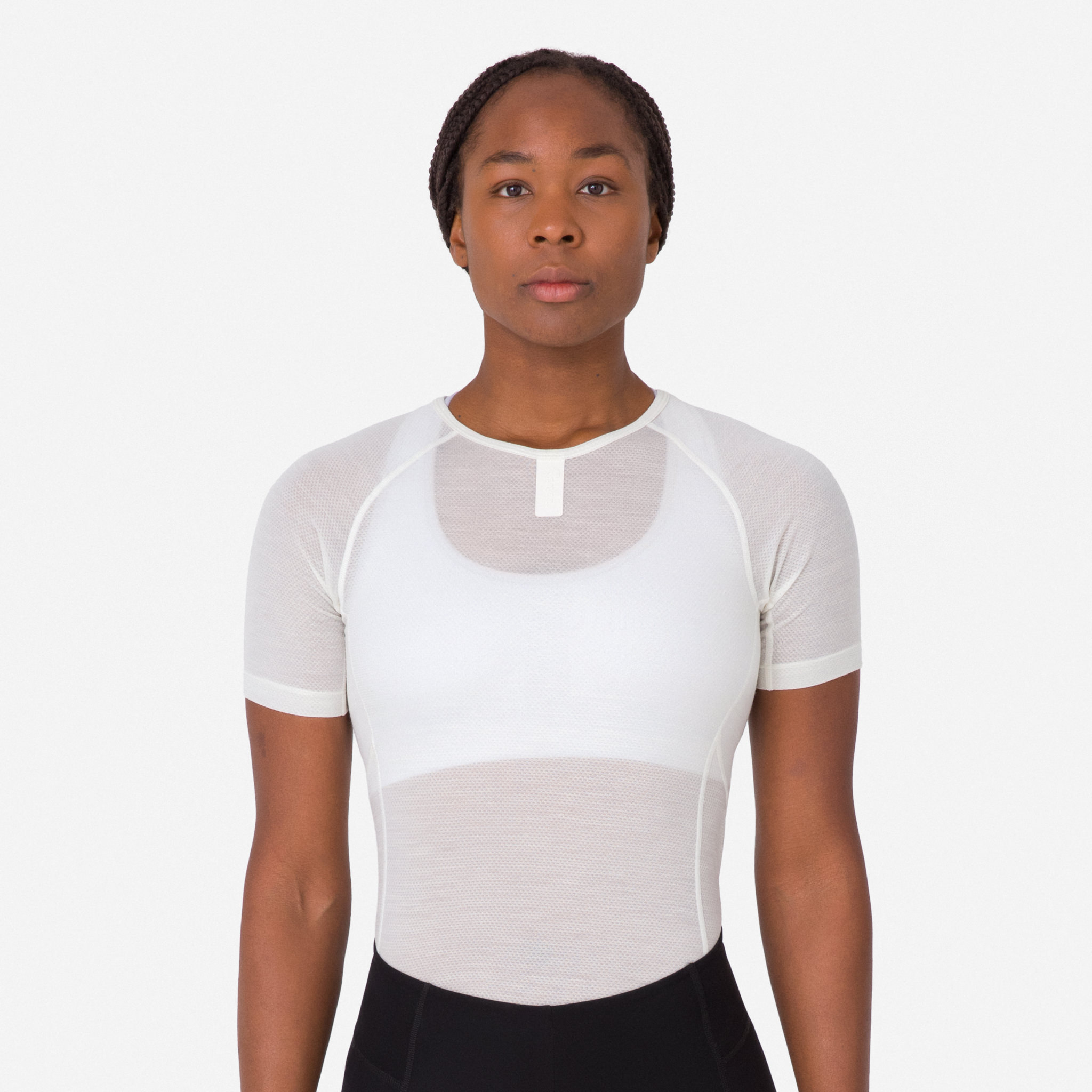 Rapha - Women's Merino Lightweight Cycling Base Layer - SS - White - Medium | Bundle & save up to 20%, FREE delivery over £125 & member benefits..
