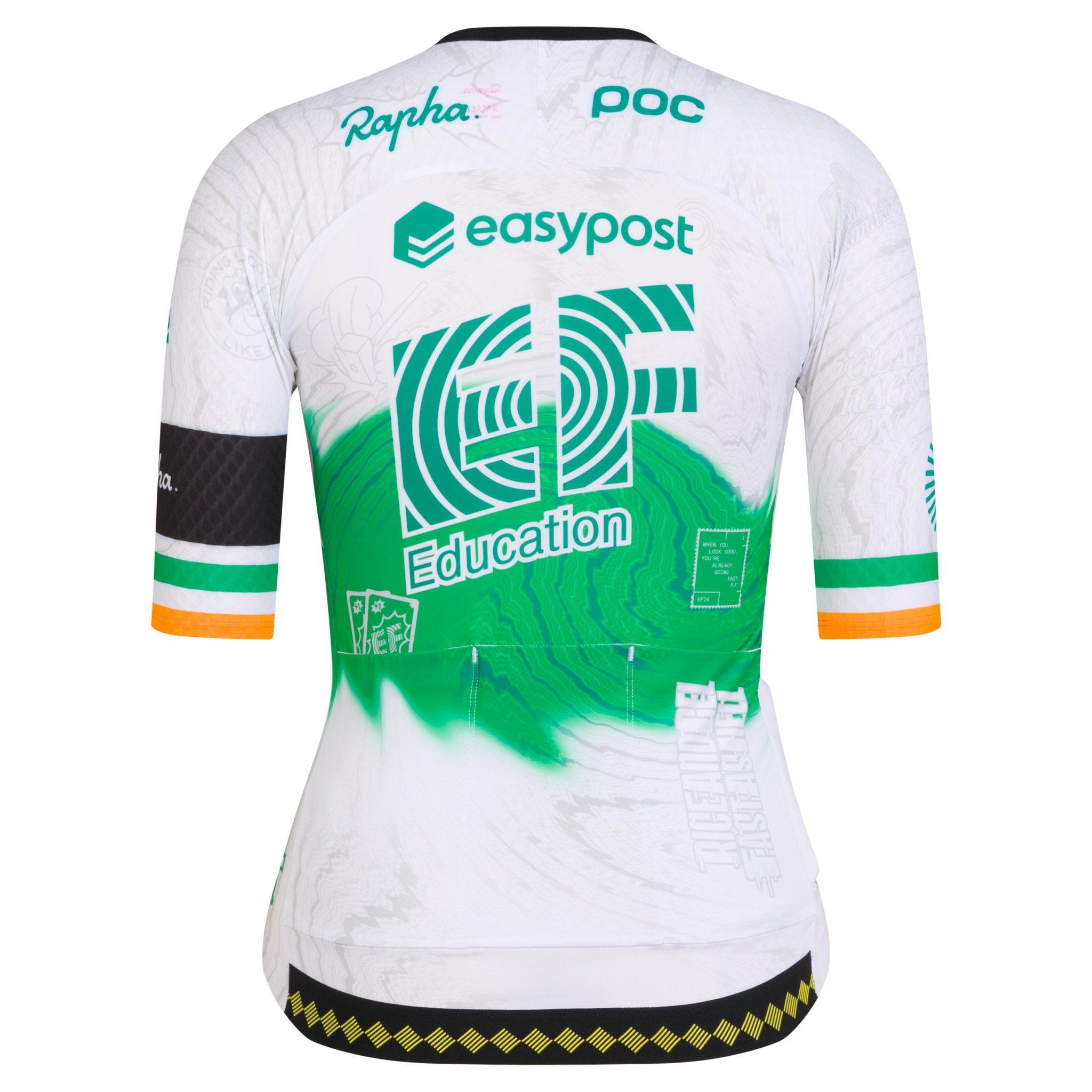 EF Women's Pro Team Aero Jersey - Ireland | Rapha Site