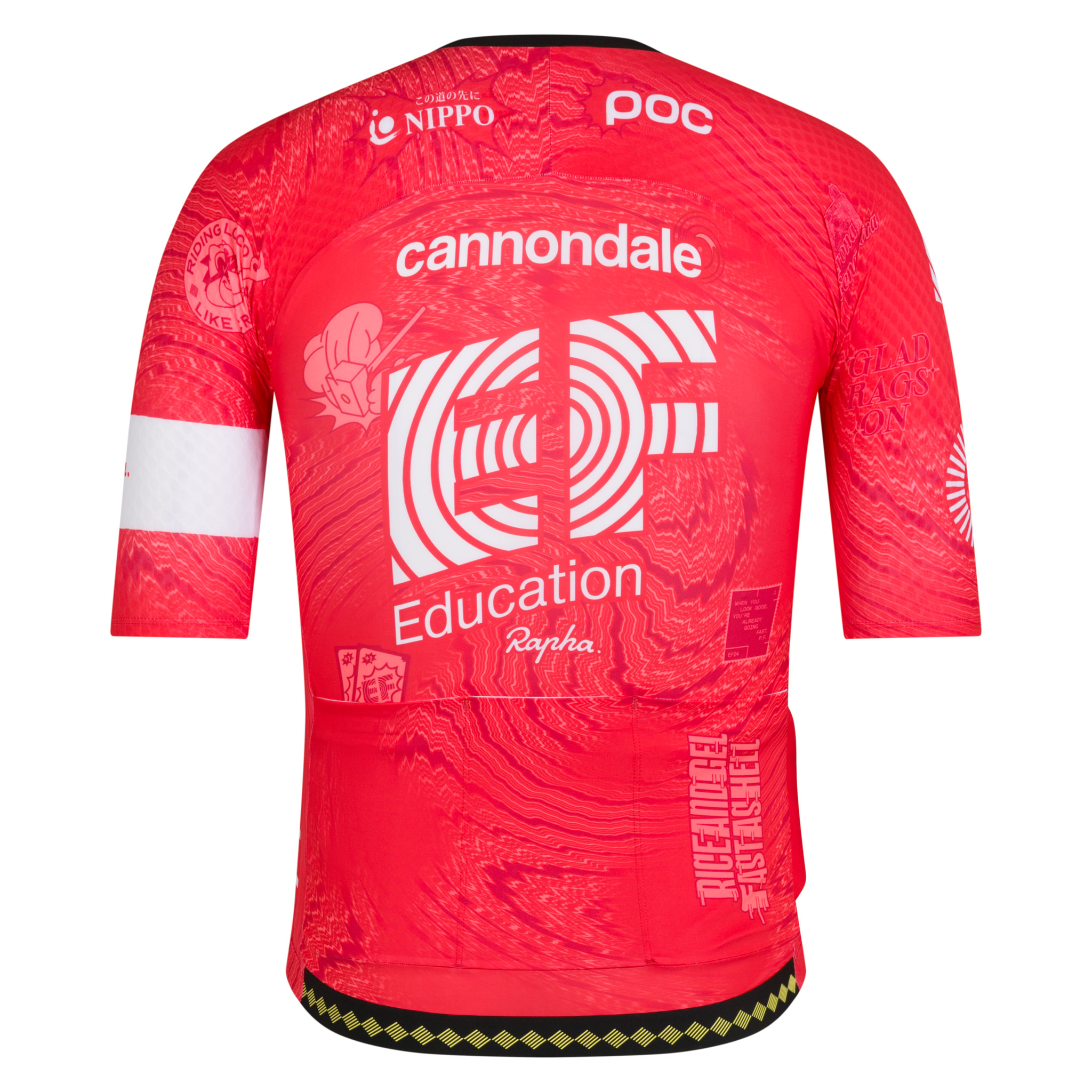 EF Men's Pro Team Aero Jersey - Canada | Rapha