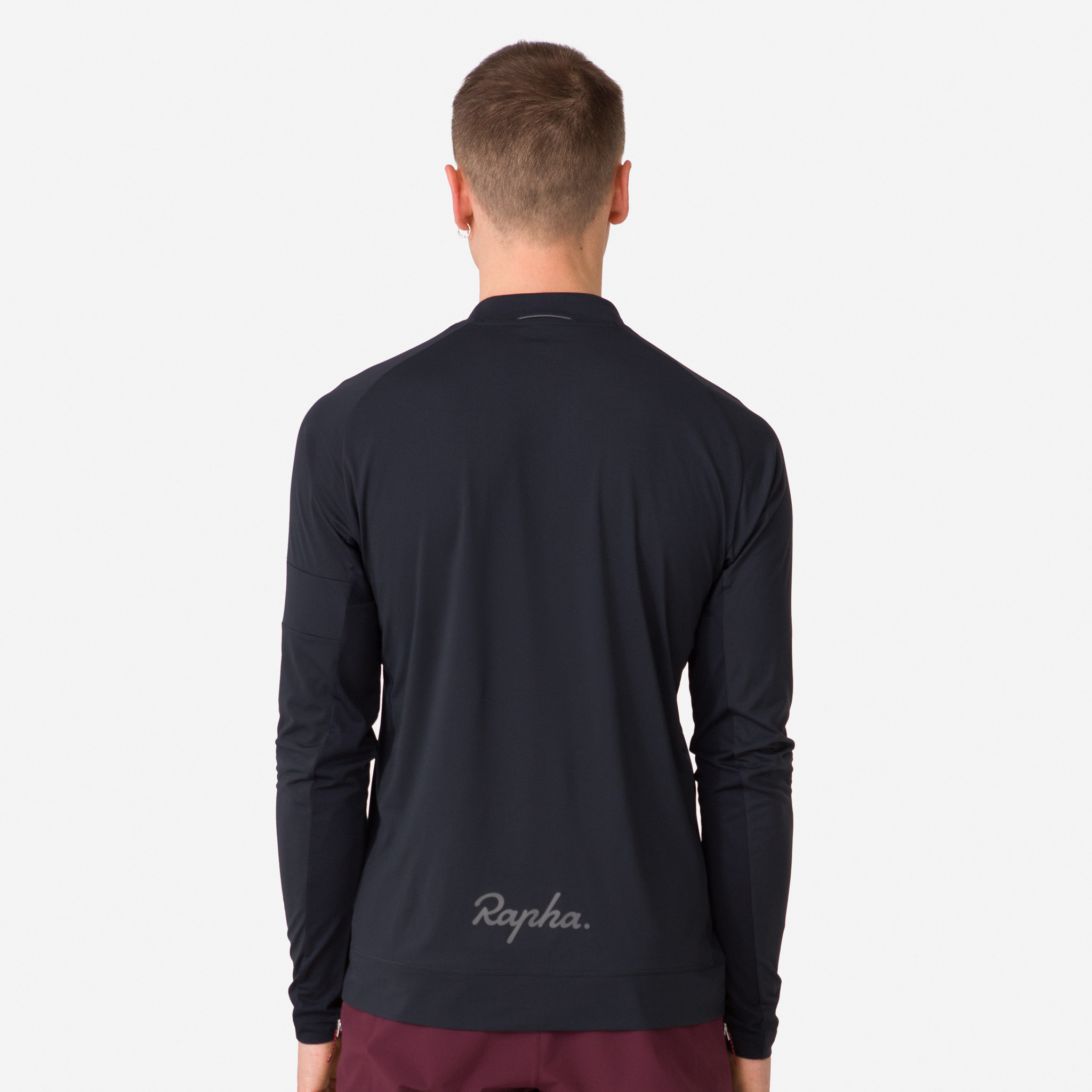 Men's Explore Long Sleeve Zip Neck Tech T-shirt | Rapha