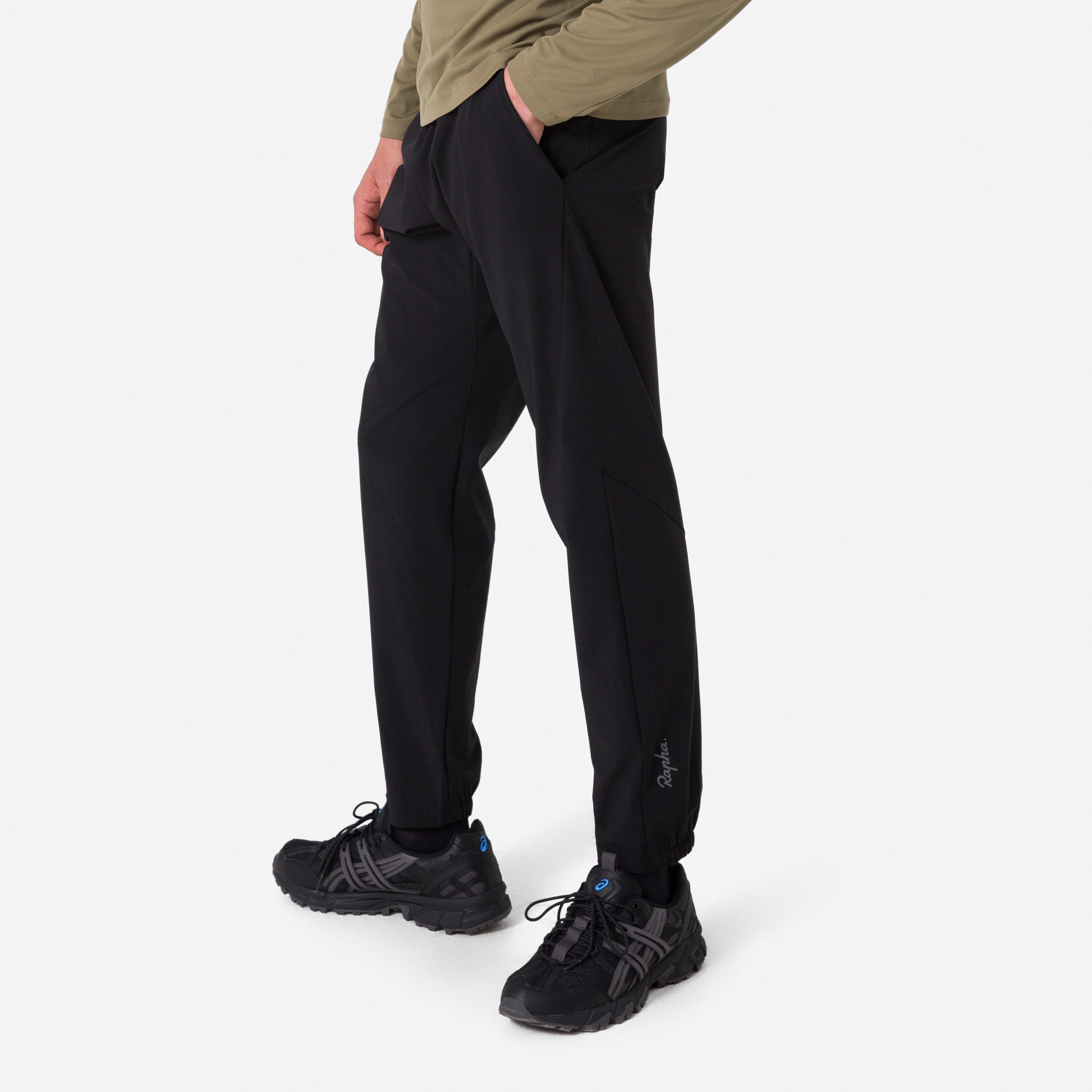 【美品】ラファ メンズ テクニカル トラウザー 30インチ RDT04XX_BCK_Mens-Technical-