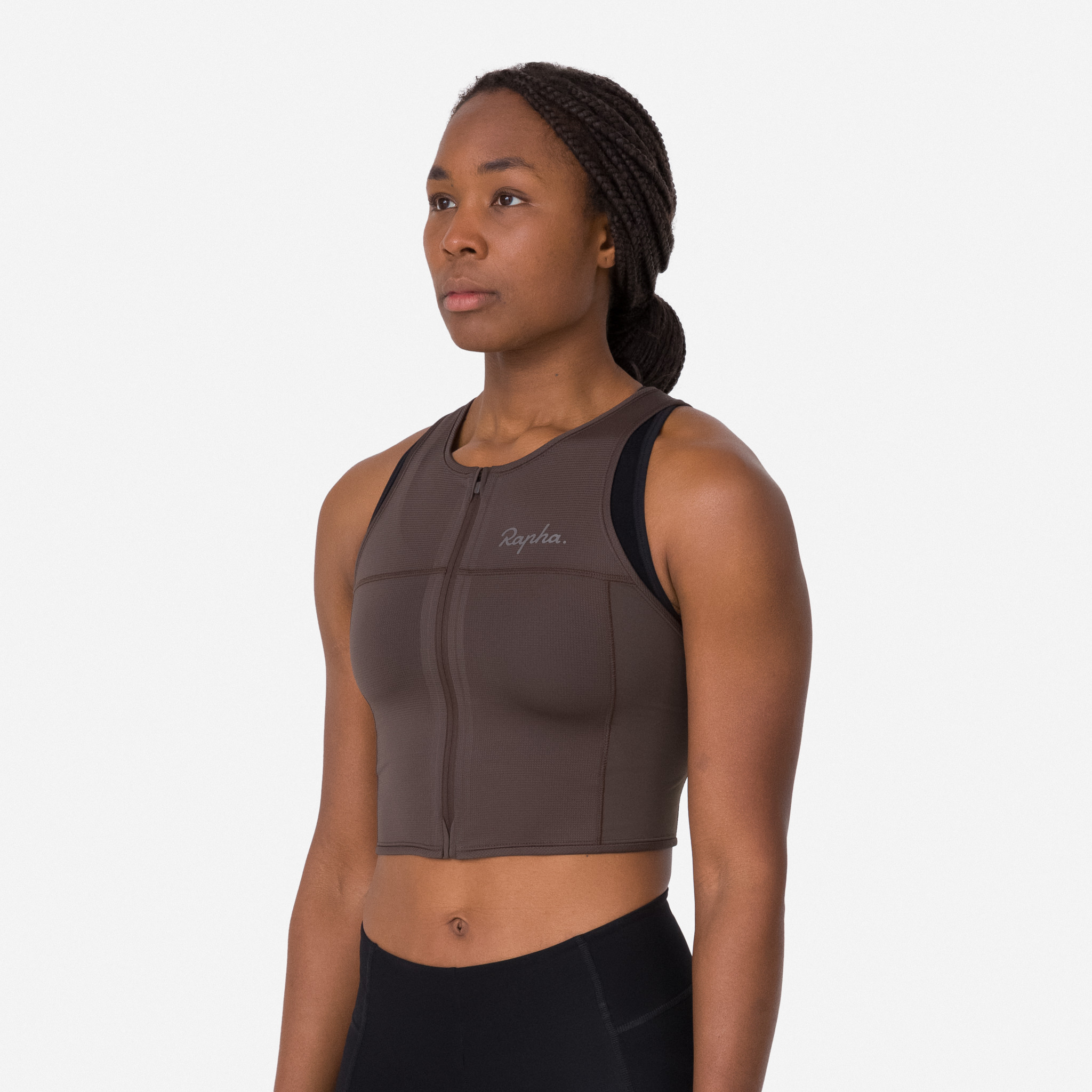 Women's Cropped Zip Tank | Rapha