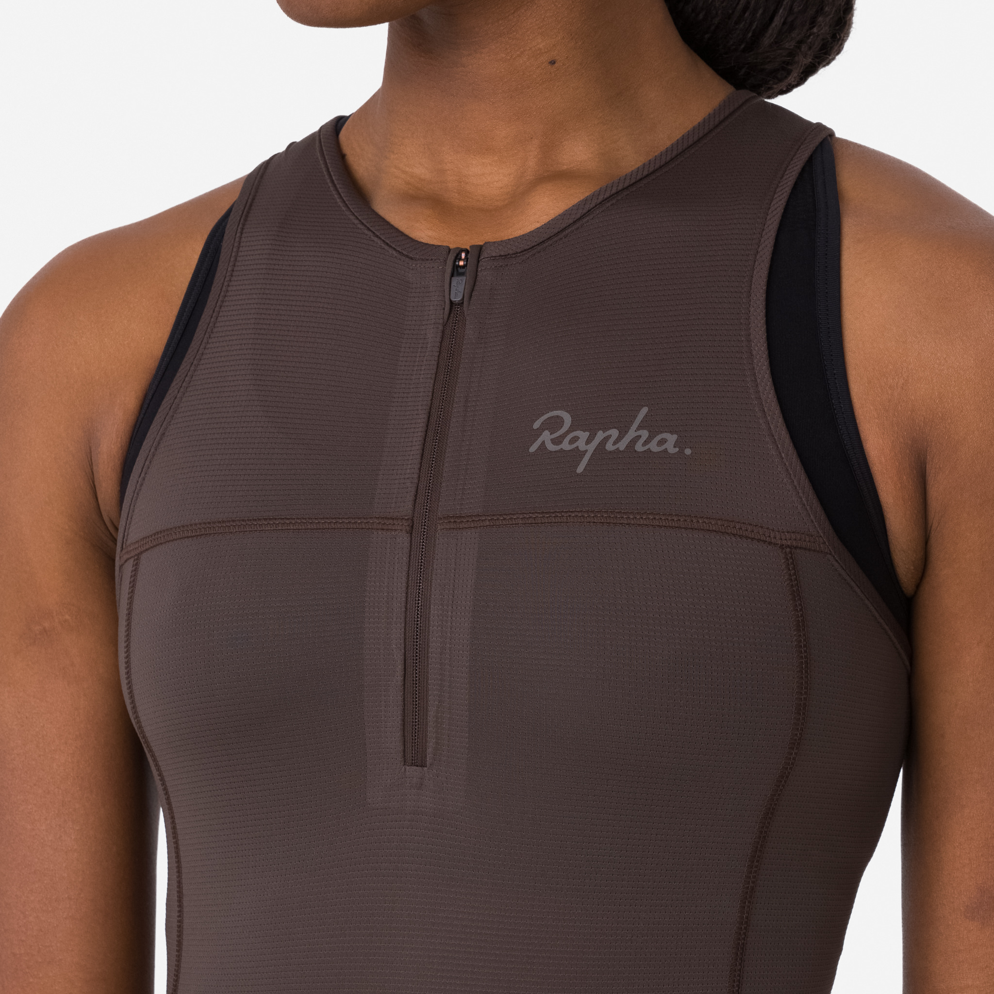 Women's Half Zip Tank | Rapha Women's Half Zip Tank | Rapha