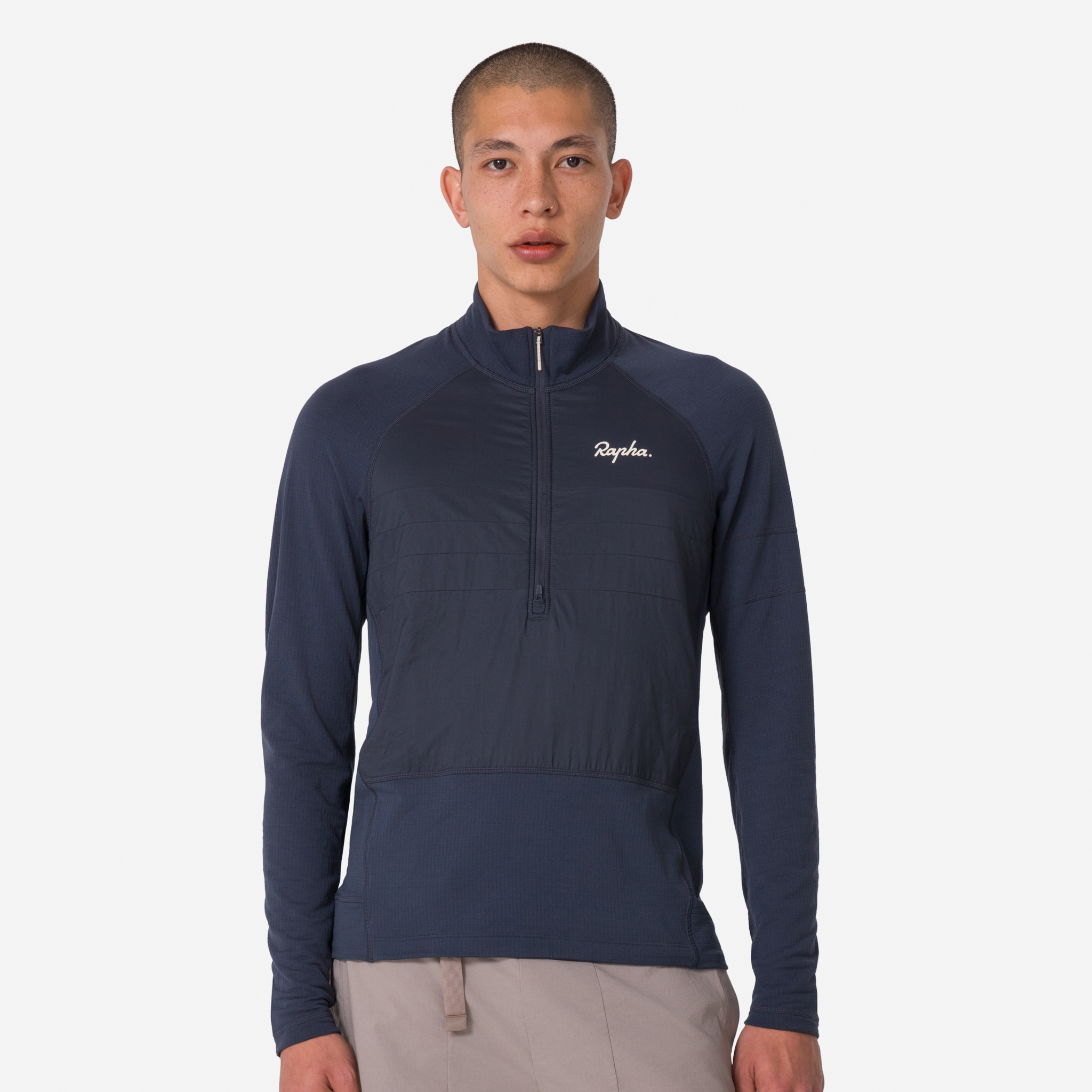 新品 Rapha メンズ エクスプロア ジップネック プルオーバ S フリース メンズ エクスプロア ジップネック プルオーバー | Rapha