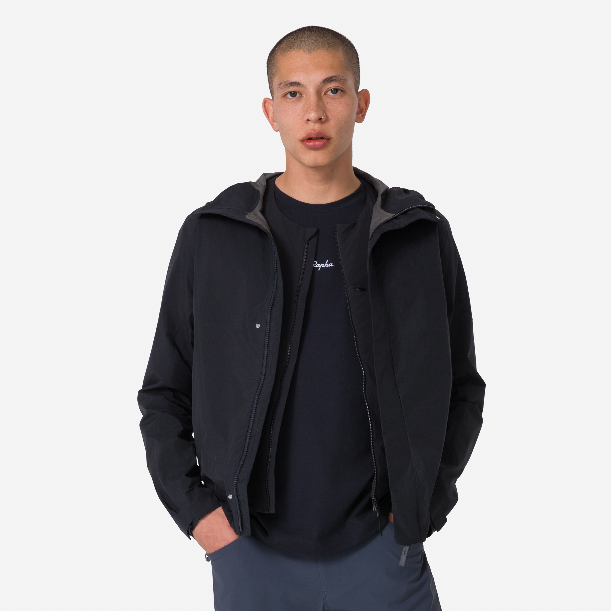 rapha Hooded Rain Jacket Mサイズ　ブラック メンズ GORE-TEX フーディッド レイン ジャケット | Rapha