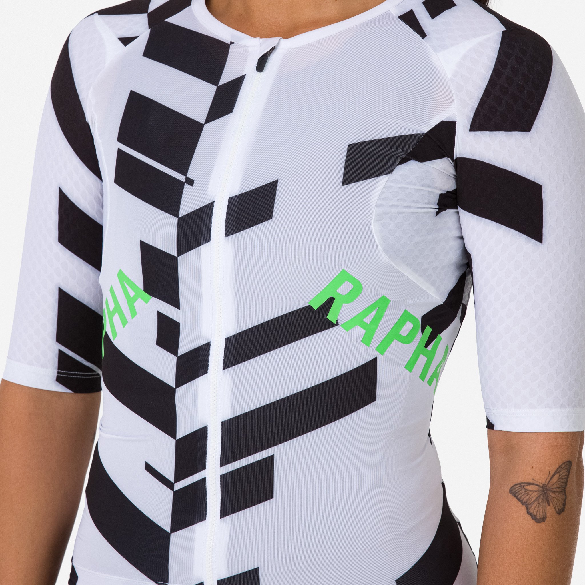 ウェア Rapha ProTeam AERO Jersey Data Print XS Women's Pro Team Aero Jersey - Data Print | Rapha