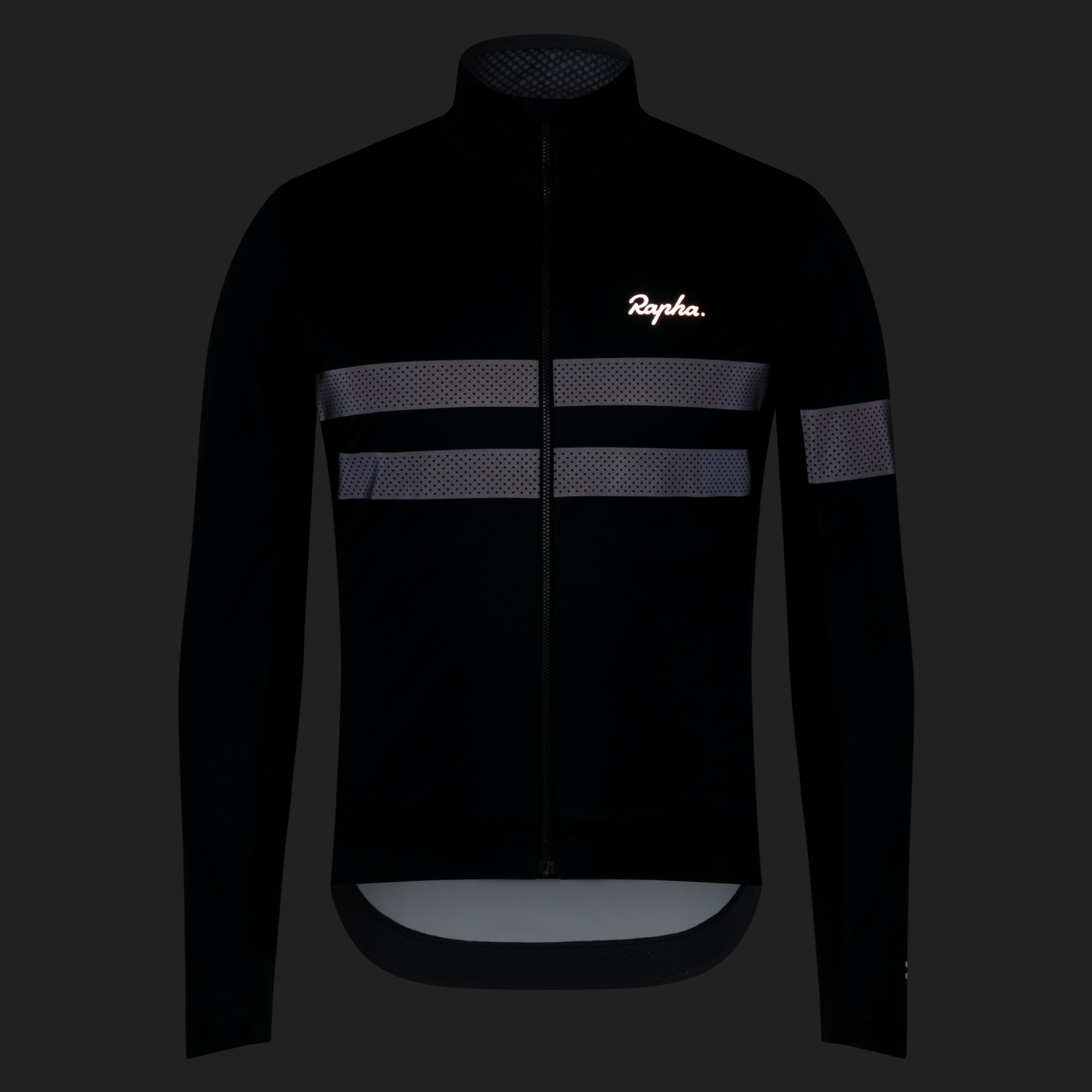 ウェア Rapha BREVET LONG SLEEVE WINDSTOPPER 2XL Men's Brevet Long Sleeve Windstopper Jersey | Rapha
