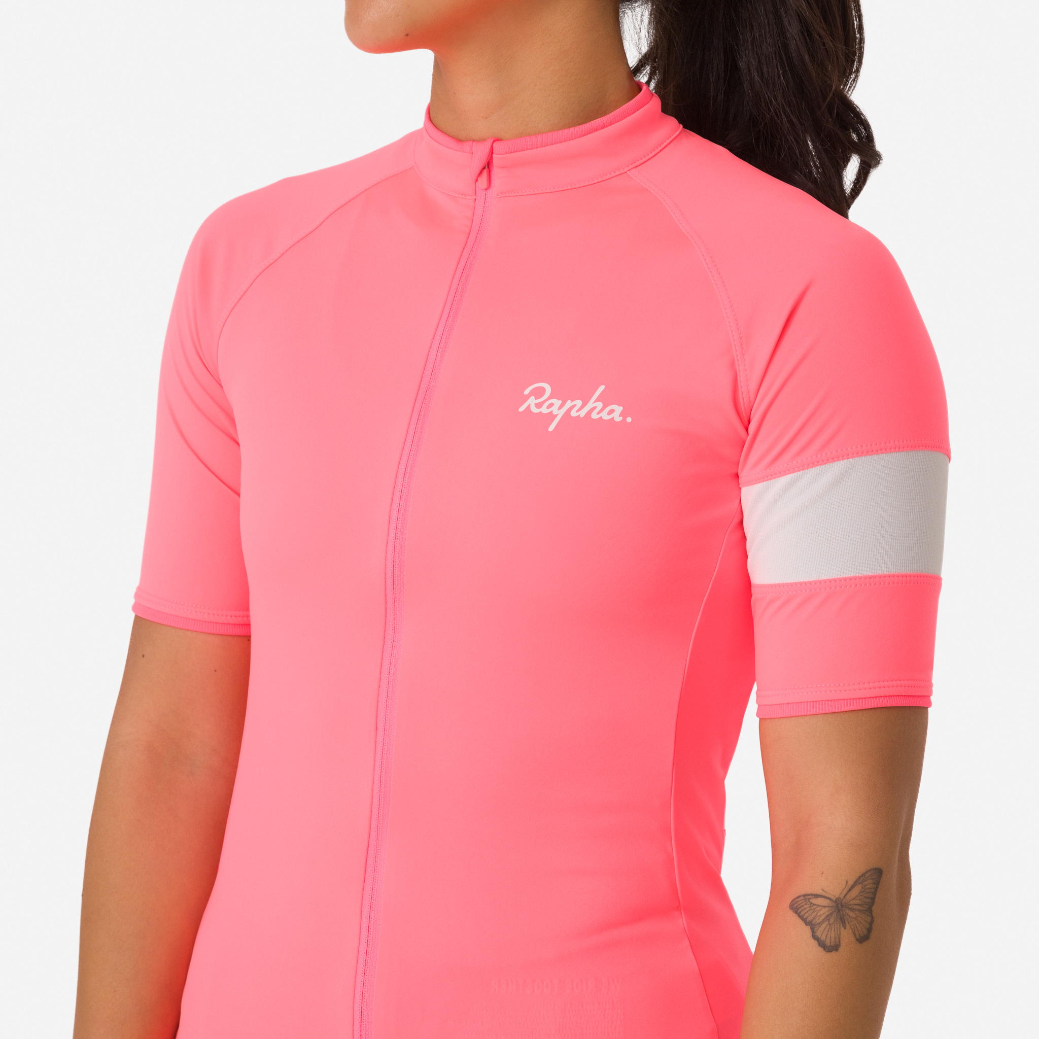 Rapha ピンク ウィンドブレーカー Rapha プロチームコレクション ハードなレースやトレーニング