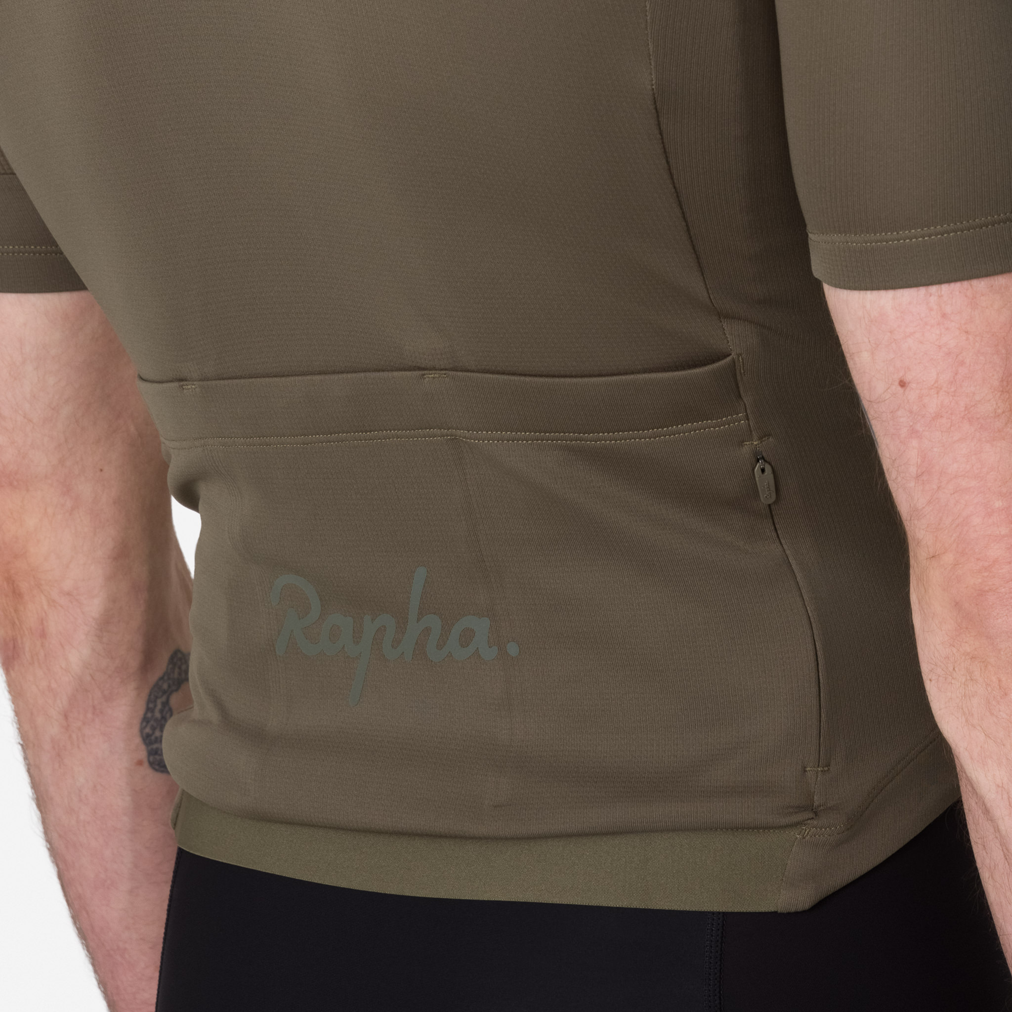 美品　Rapha Brevet Element Jersey　カーキ Men's Brevet Element Jersey | Rapha