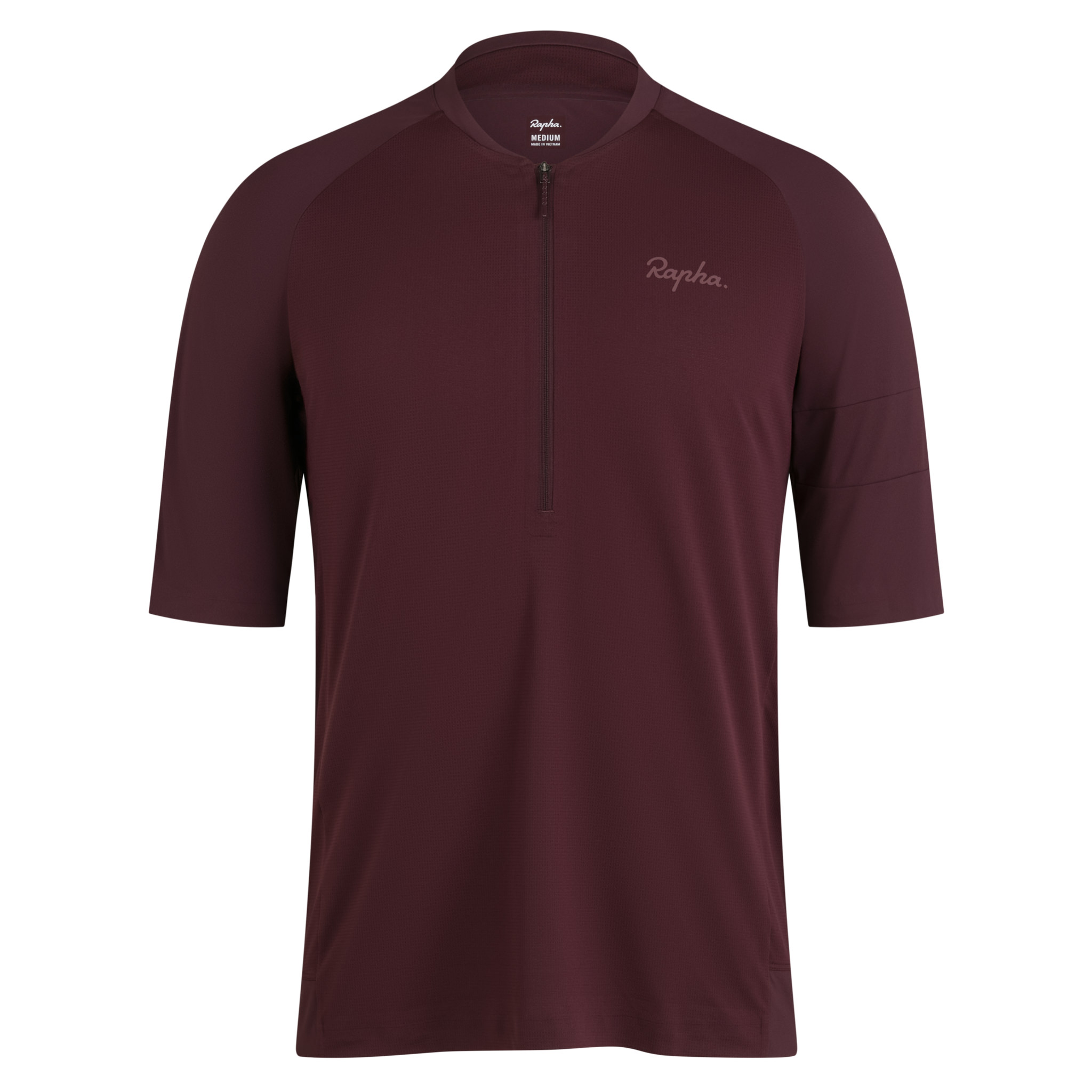メンズ エクスプロア ジップネック テクニカル Tシャツ | Rapha