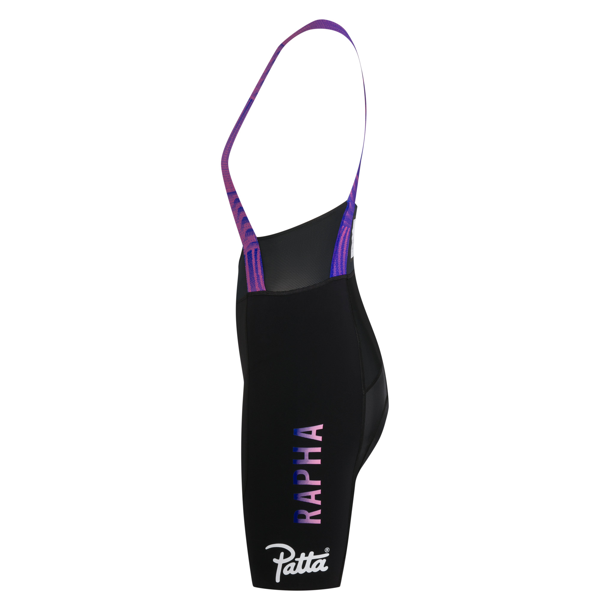 Rapha PROTEAMビブショーツ ブラック パープルロゴ Rapha + Patta Women's Pro Team Bib Shorts | Rapha