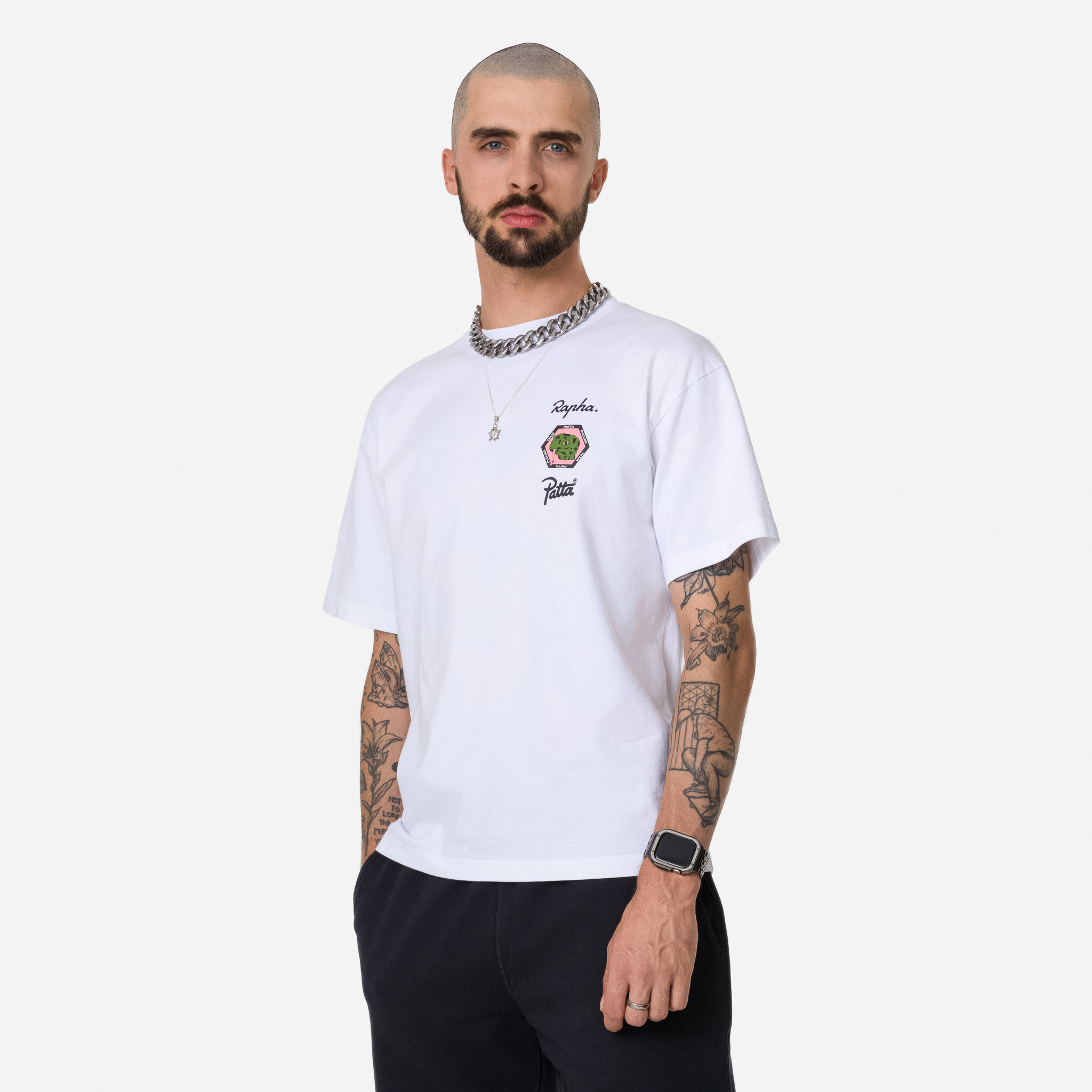 新品 Rapha + Patta 特別限定版 コットン Tシャツ Lサイズ Rapha + Patta Cotton Tee | Rapha