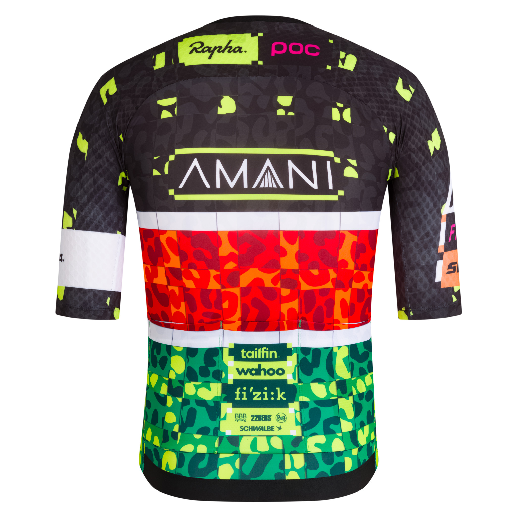 AMANI Men's Pro Team Aero Jersey - Kenya | Rapha